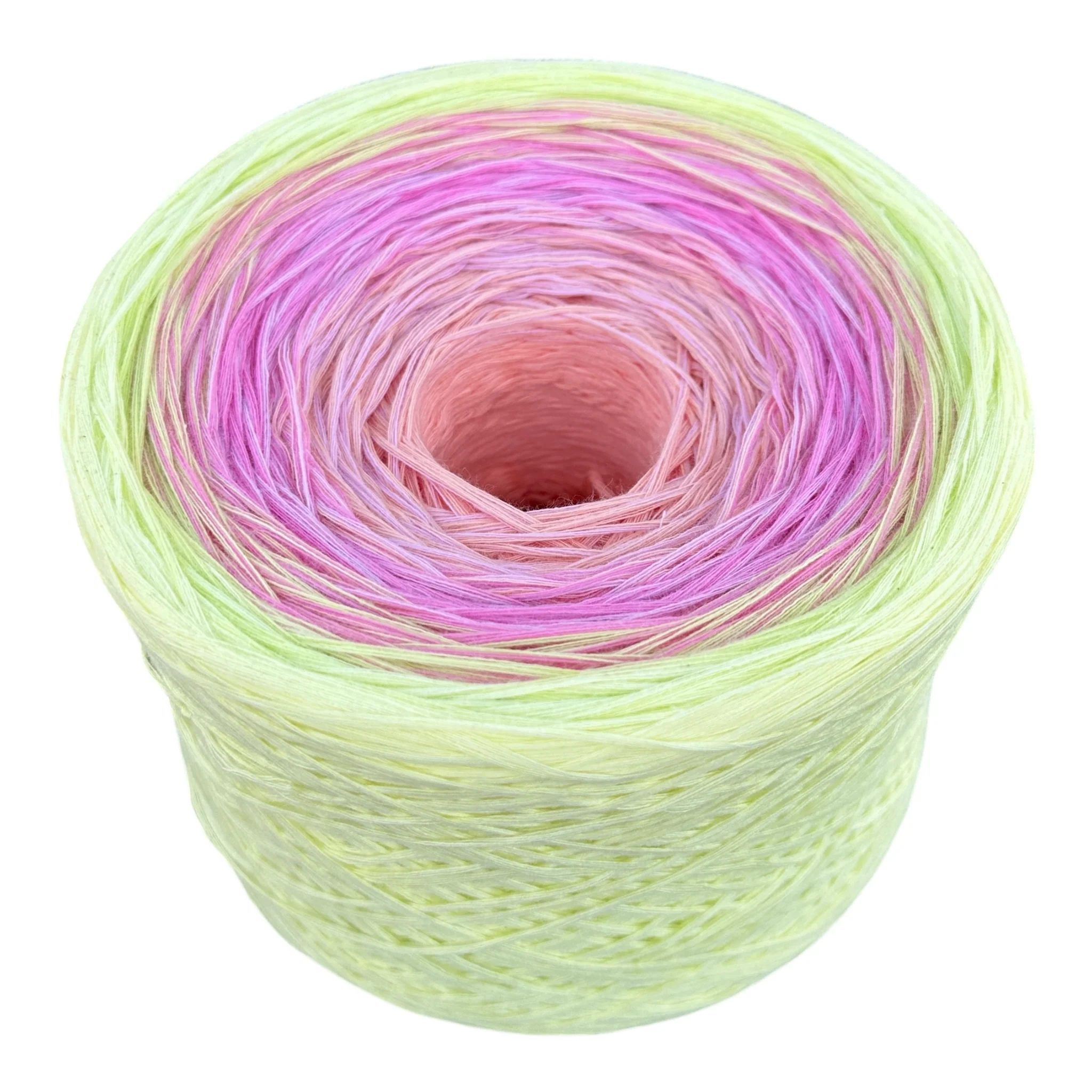 April - Daisy, Gradient Cotton Natural Fiber Yarn - Image 5
