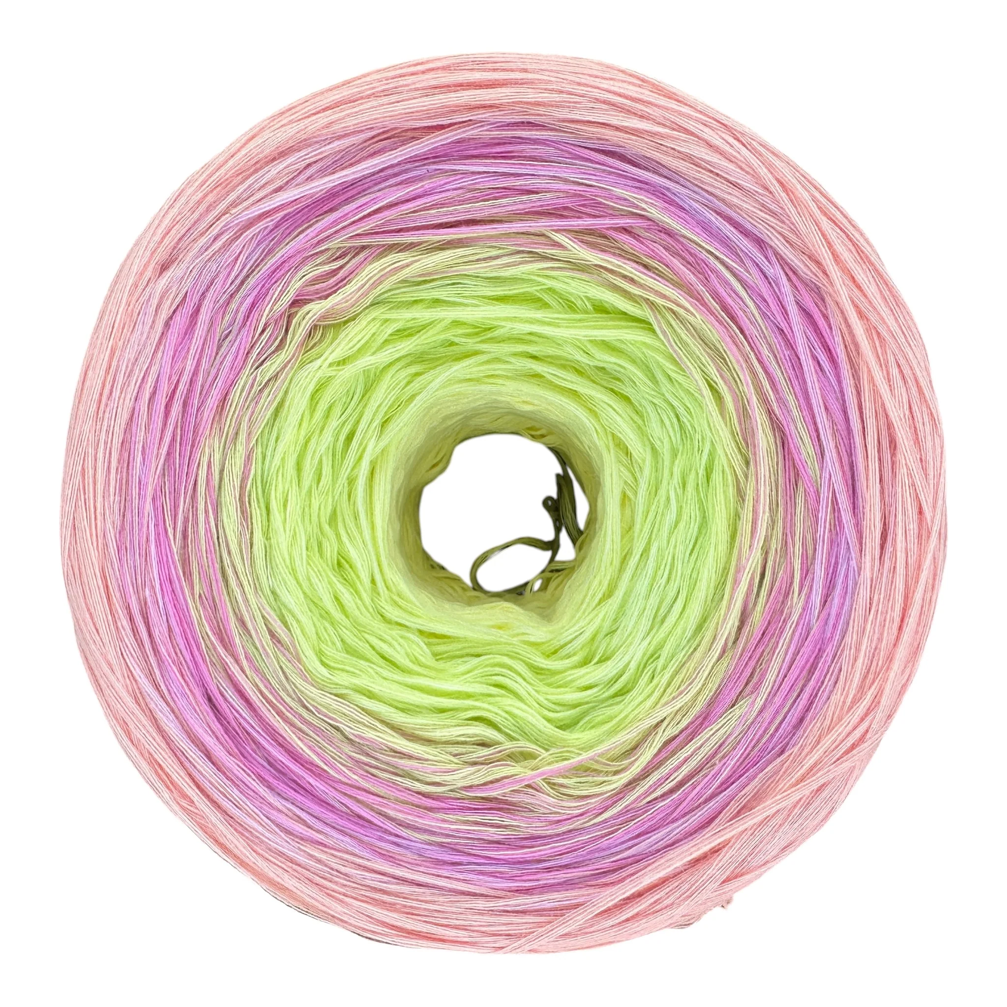 April - Daisy, Gradient Cotton Natural Fiber Yarn - Image 6