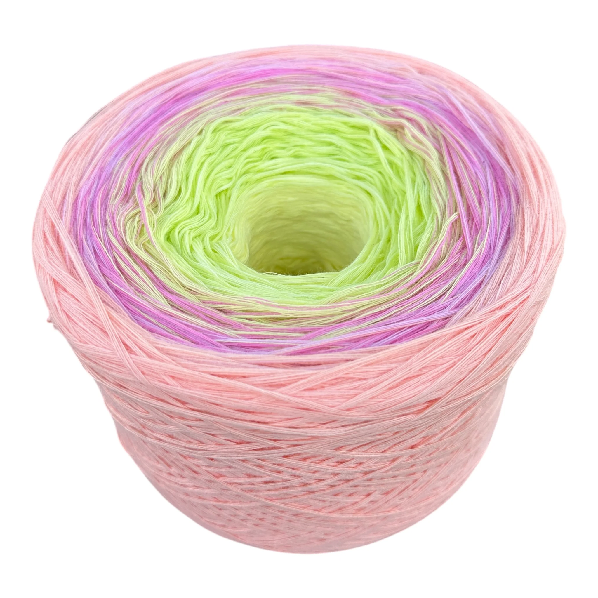 April - Daisy, Gradient Cotton Natural Fiber Yarn - Image 8
