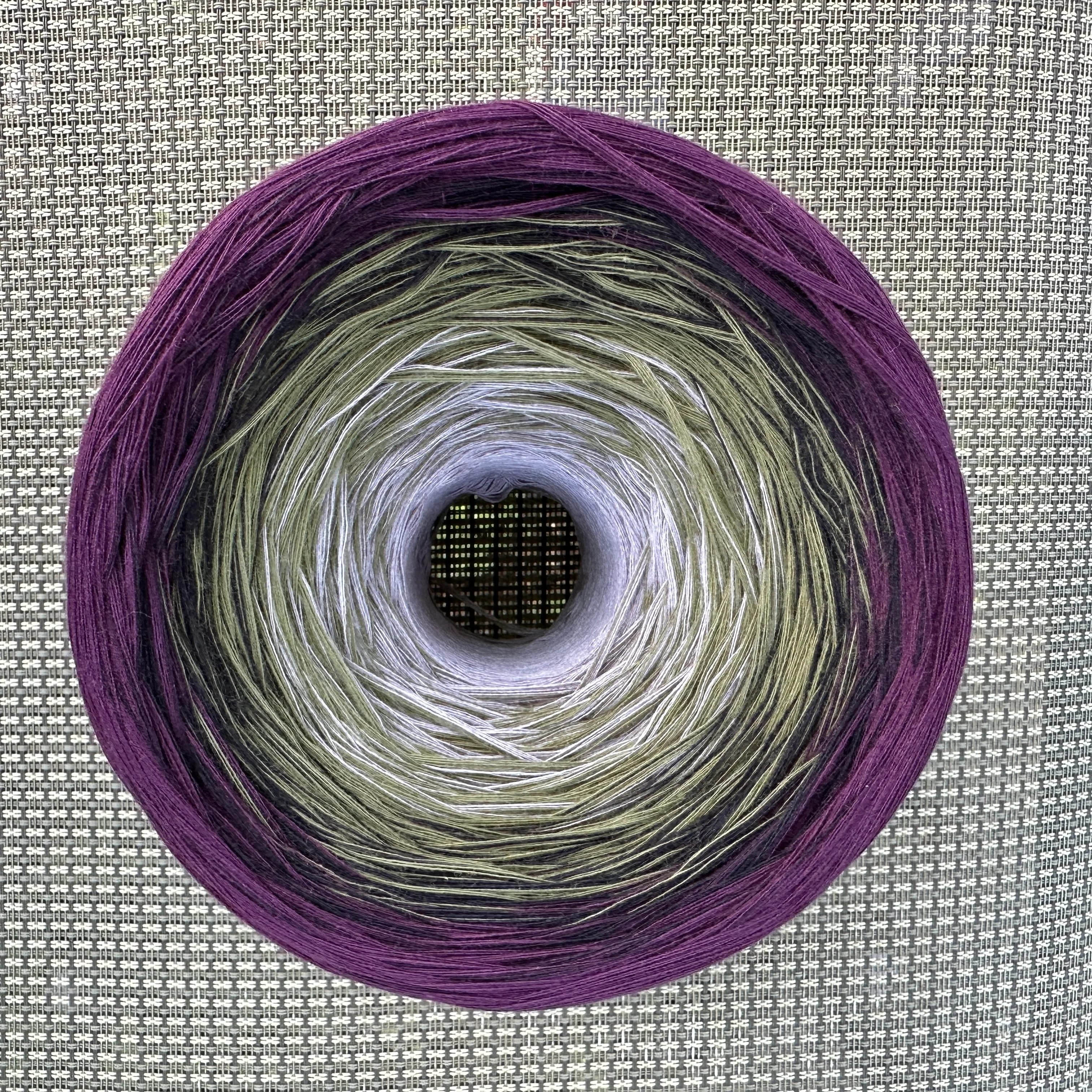 Artichoke Inspired Gradient Cotton Natural Fiber Yarn - Image 6