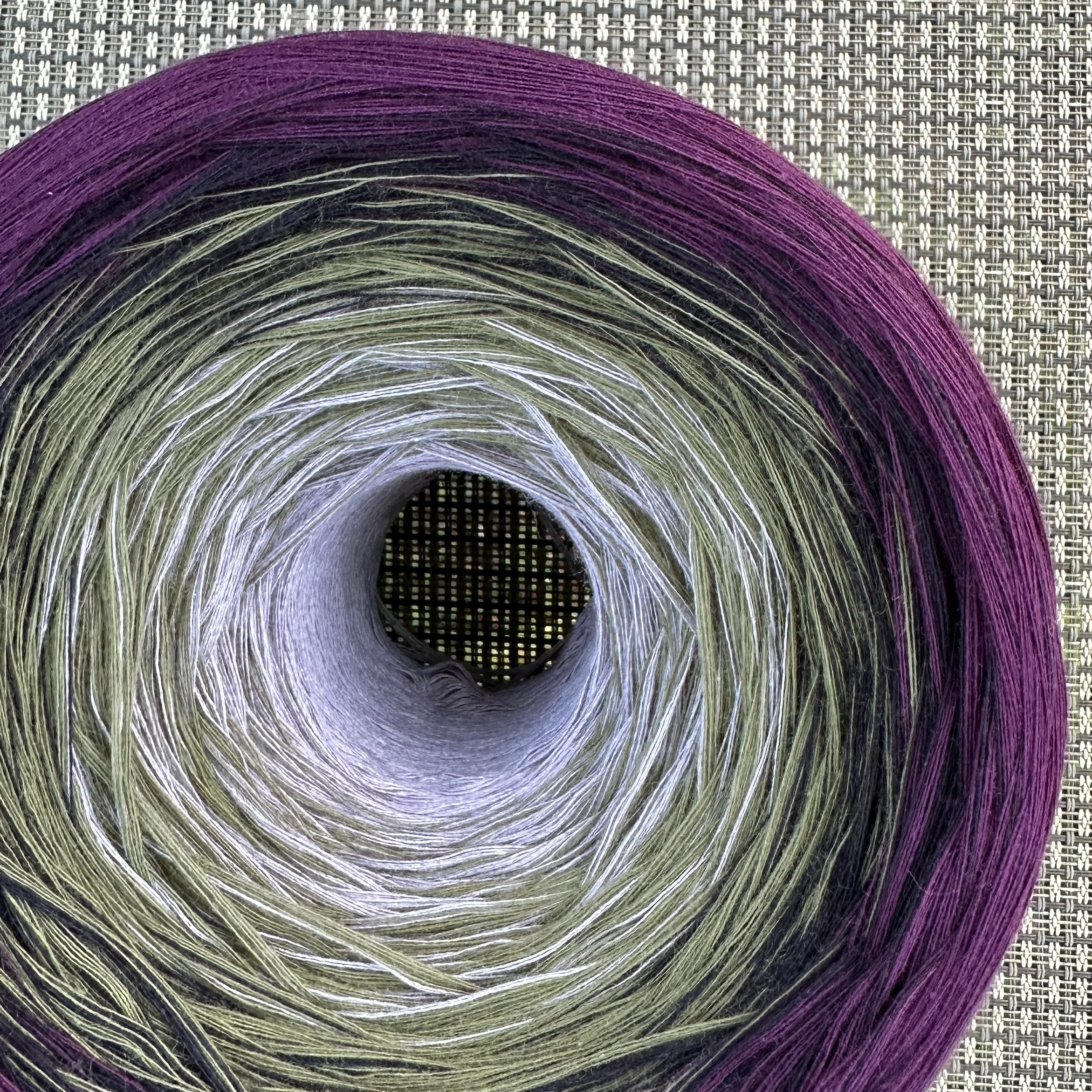 Artichoke Inspired Gradient Cotton Natural Fiber Yarn - Image 7