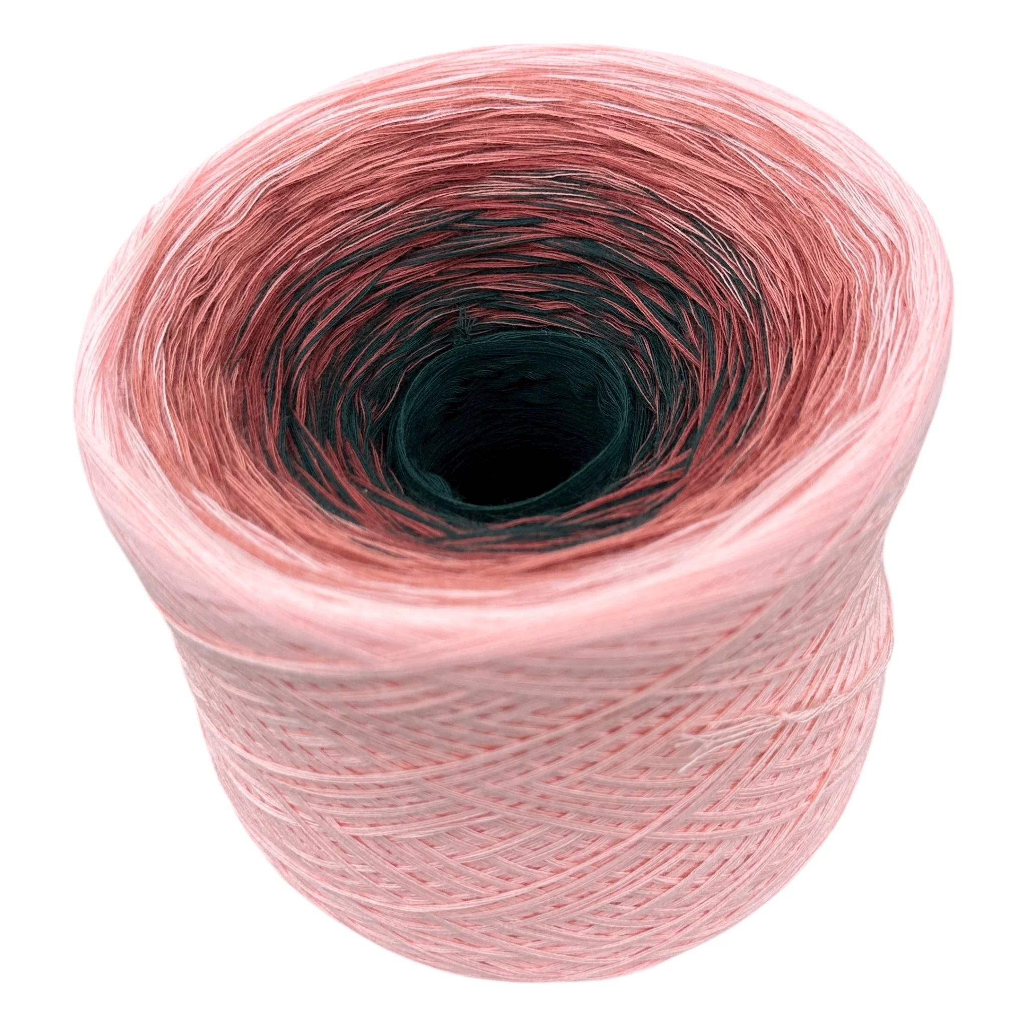 August - Gladiolus, Gradient Cotton Natural Fiber Yarn - Image 10