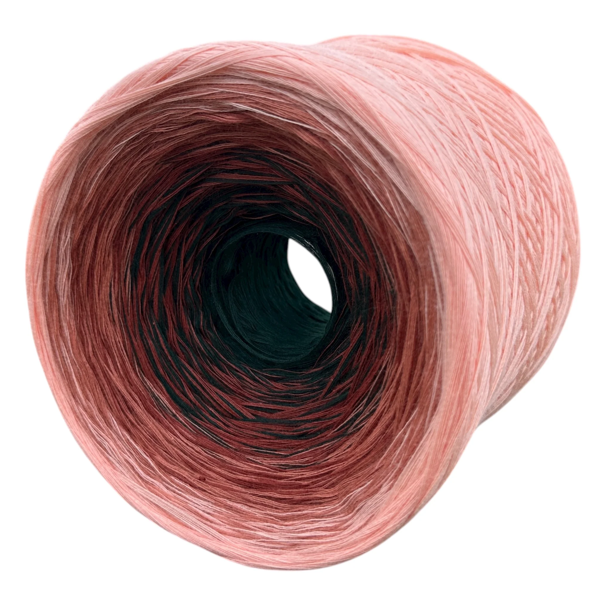August - Gladiolus, Gradient Cotton Natural Fiber Yarn - Image 12