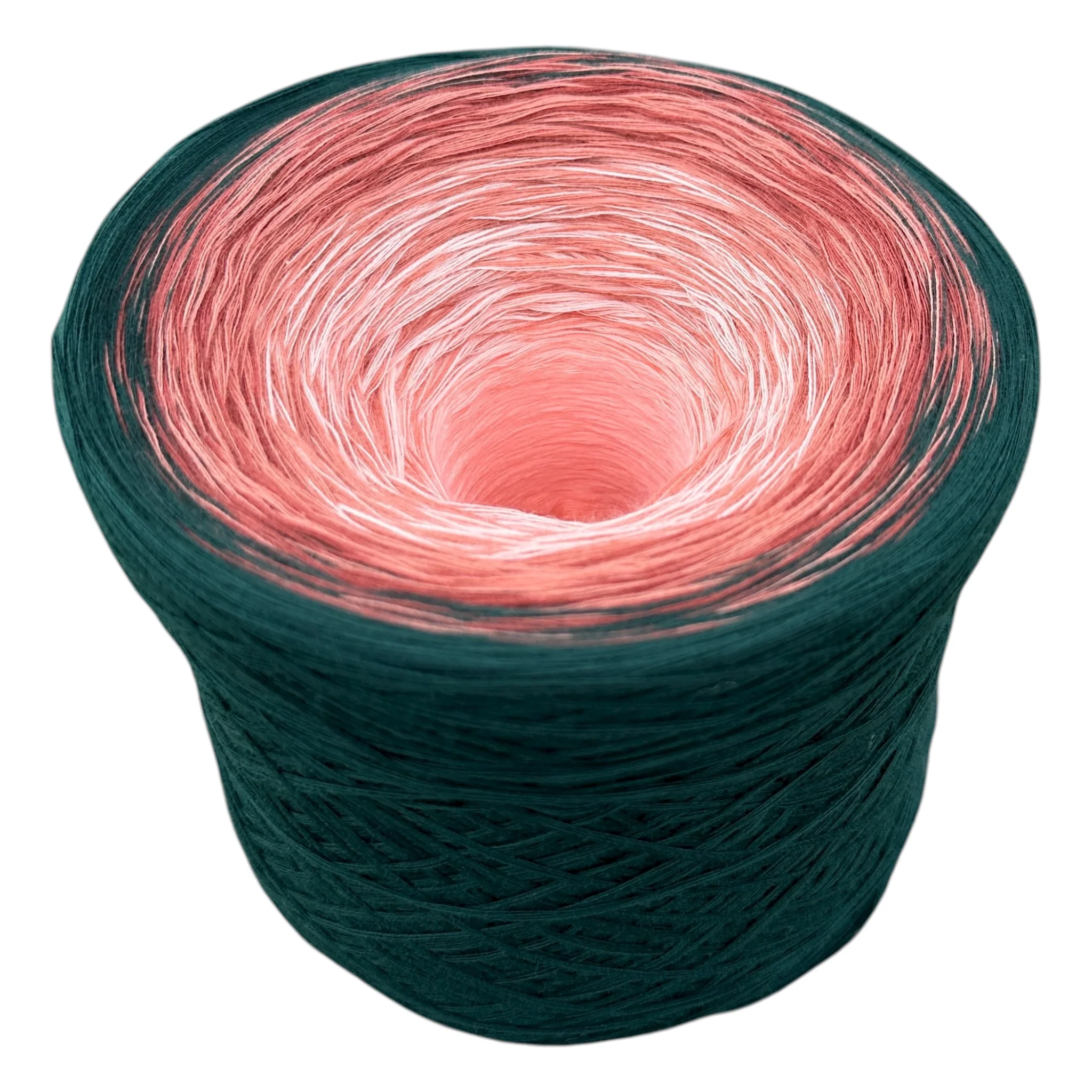August - Gladiolus, Gradient Cotton Natural Fiber Yarn - Image 6