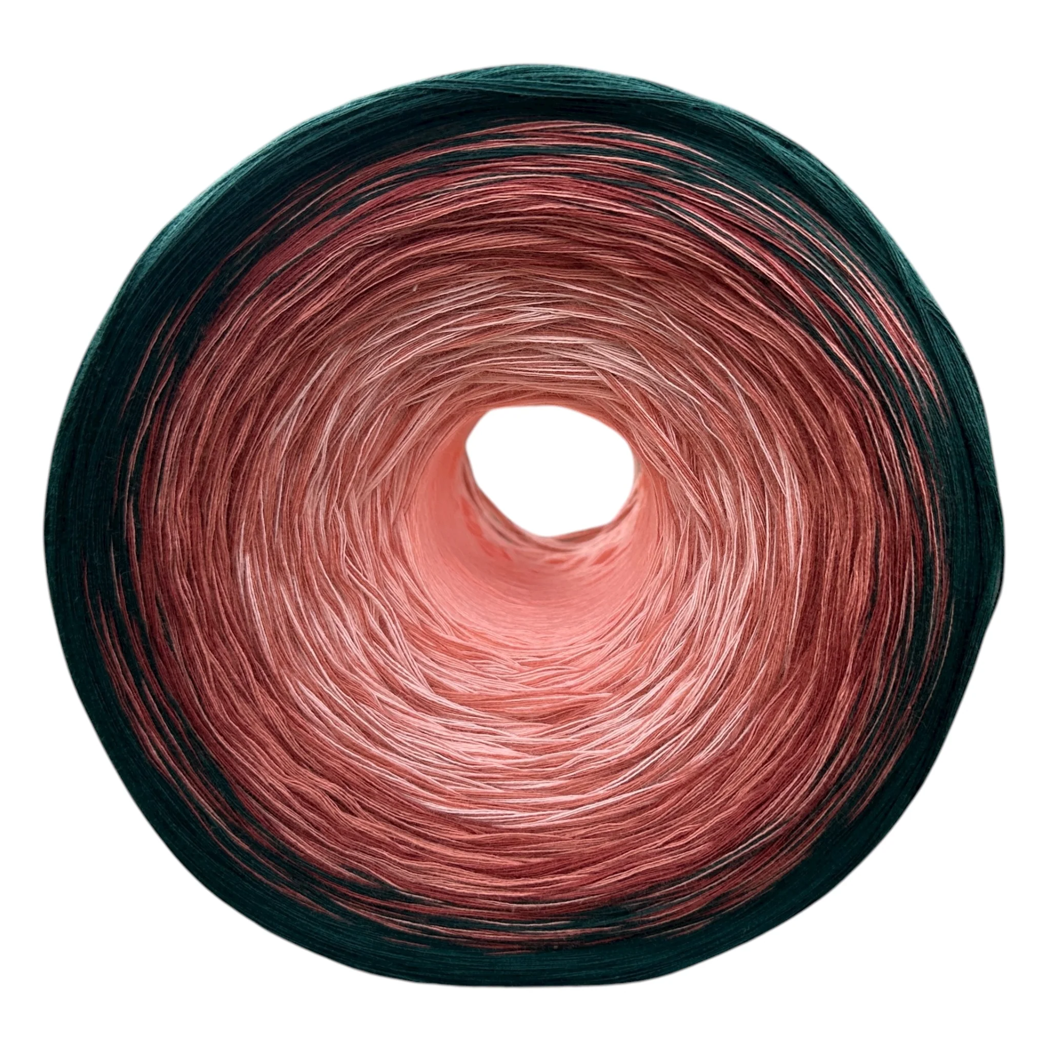 August - Gladiolus, Gradient Cotton Natural Fiber Yarn - Image 7