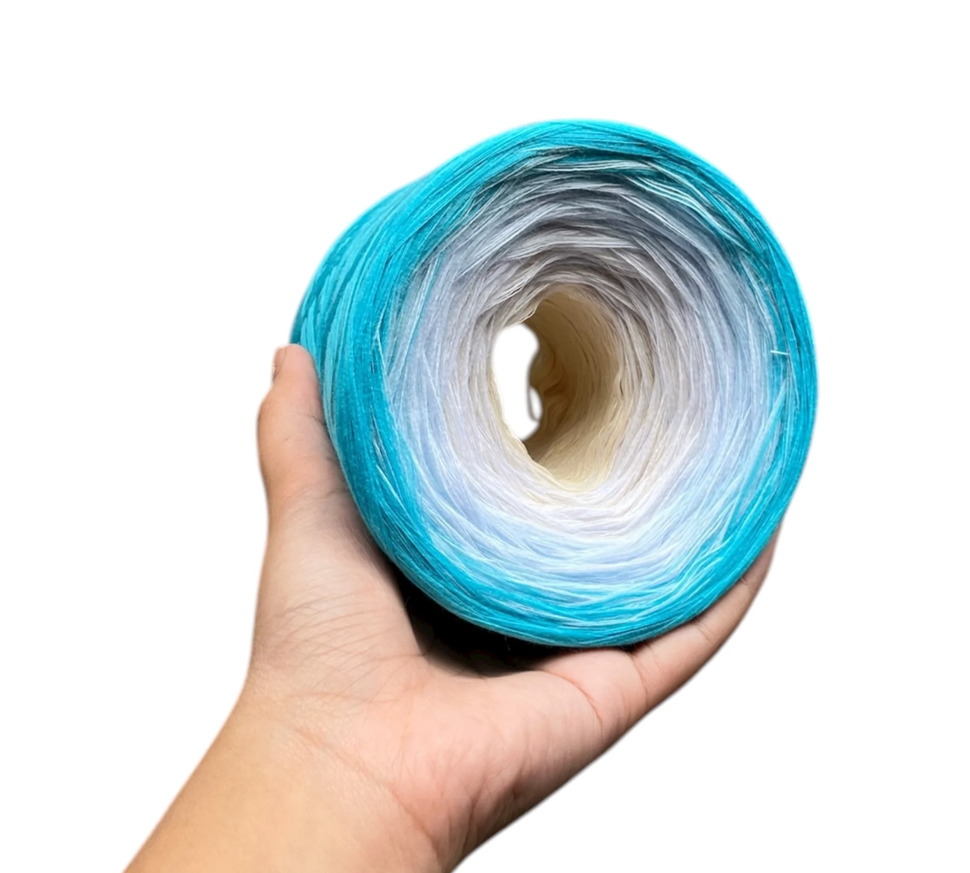 Breathe Deeply, Gradient Cotton Natural Fiber Yarn - Image 10