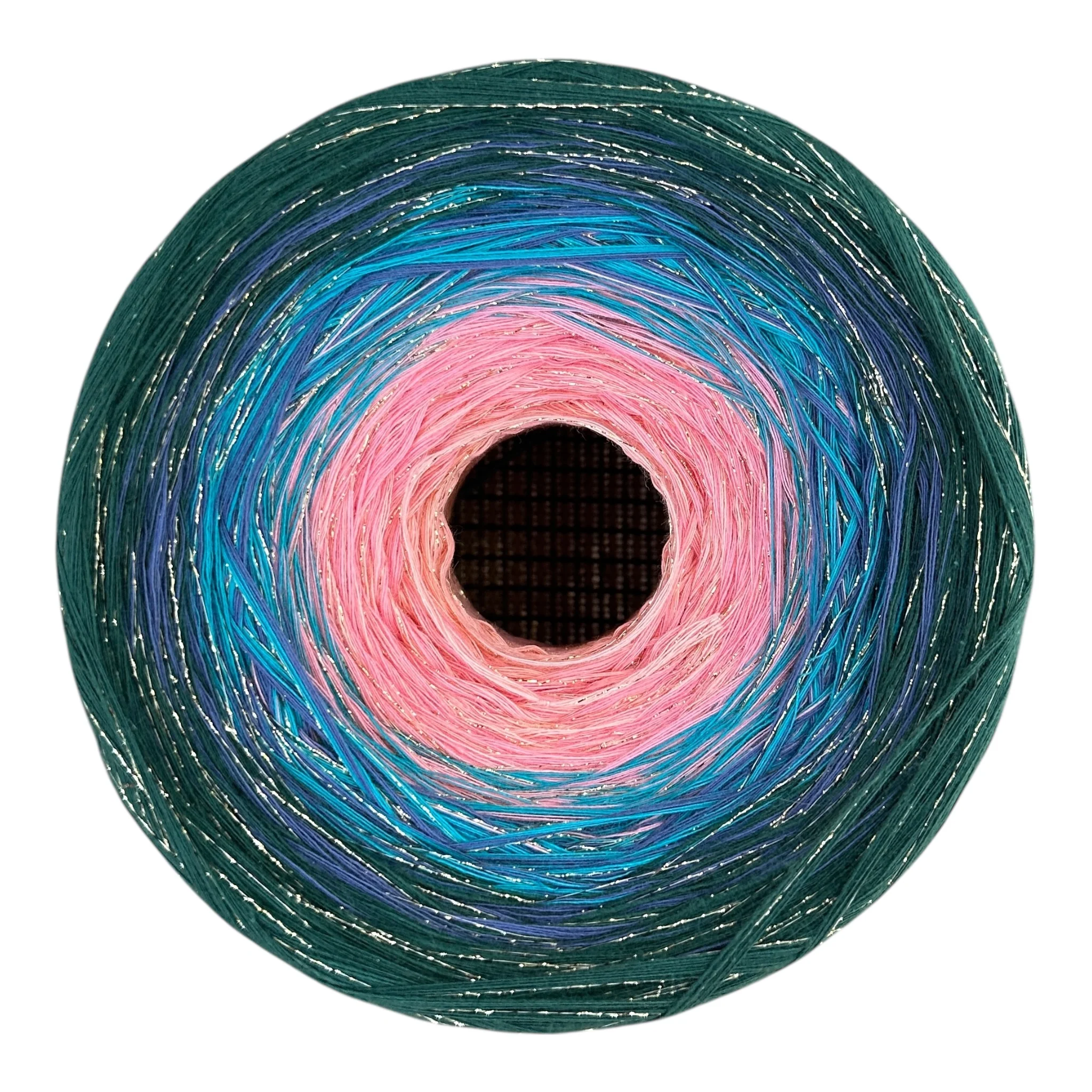 Celestial Lake Sparkle, Gradient Yarn With Sparkle - Image 2