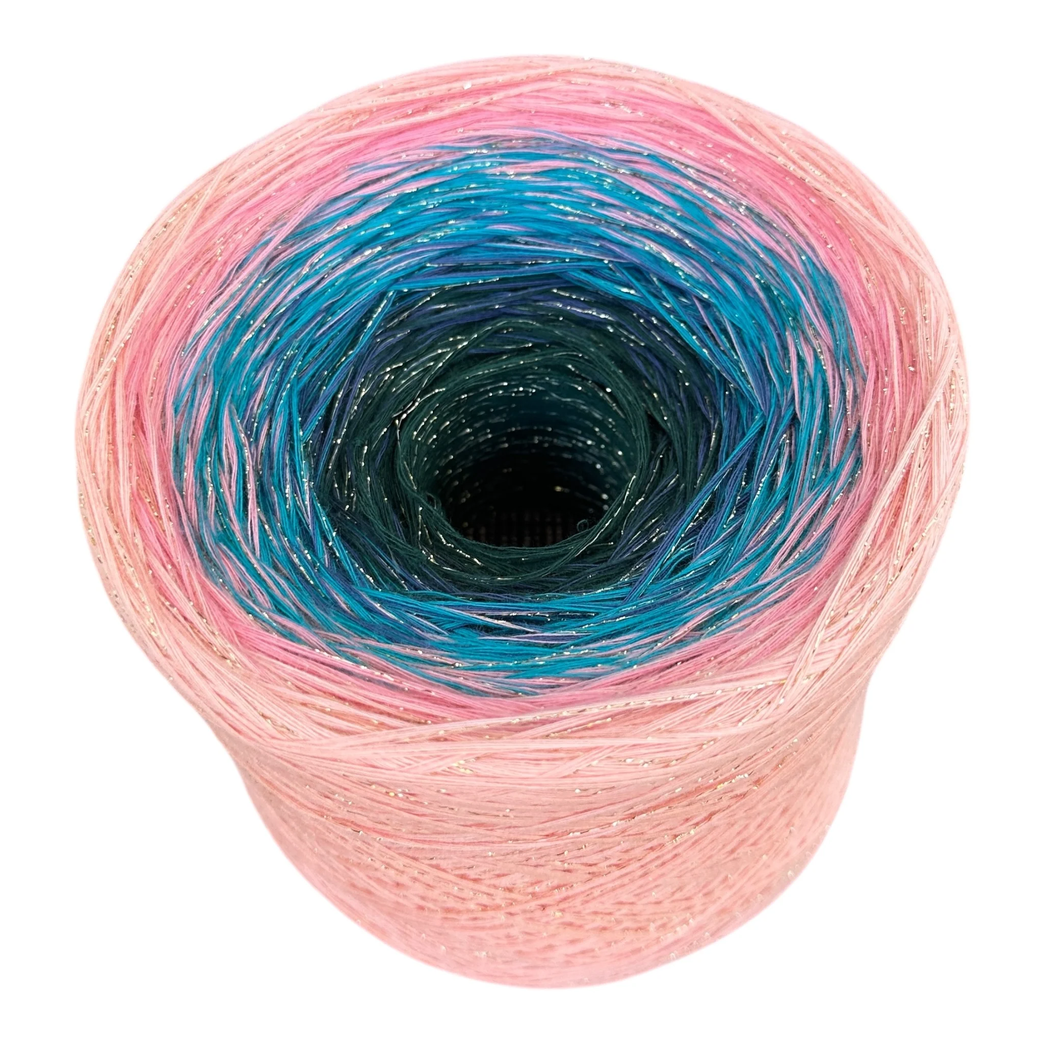 Celestial Lake Sparkle, Gradient Yarn With Sparkle - Image 7