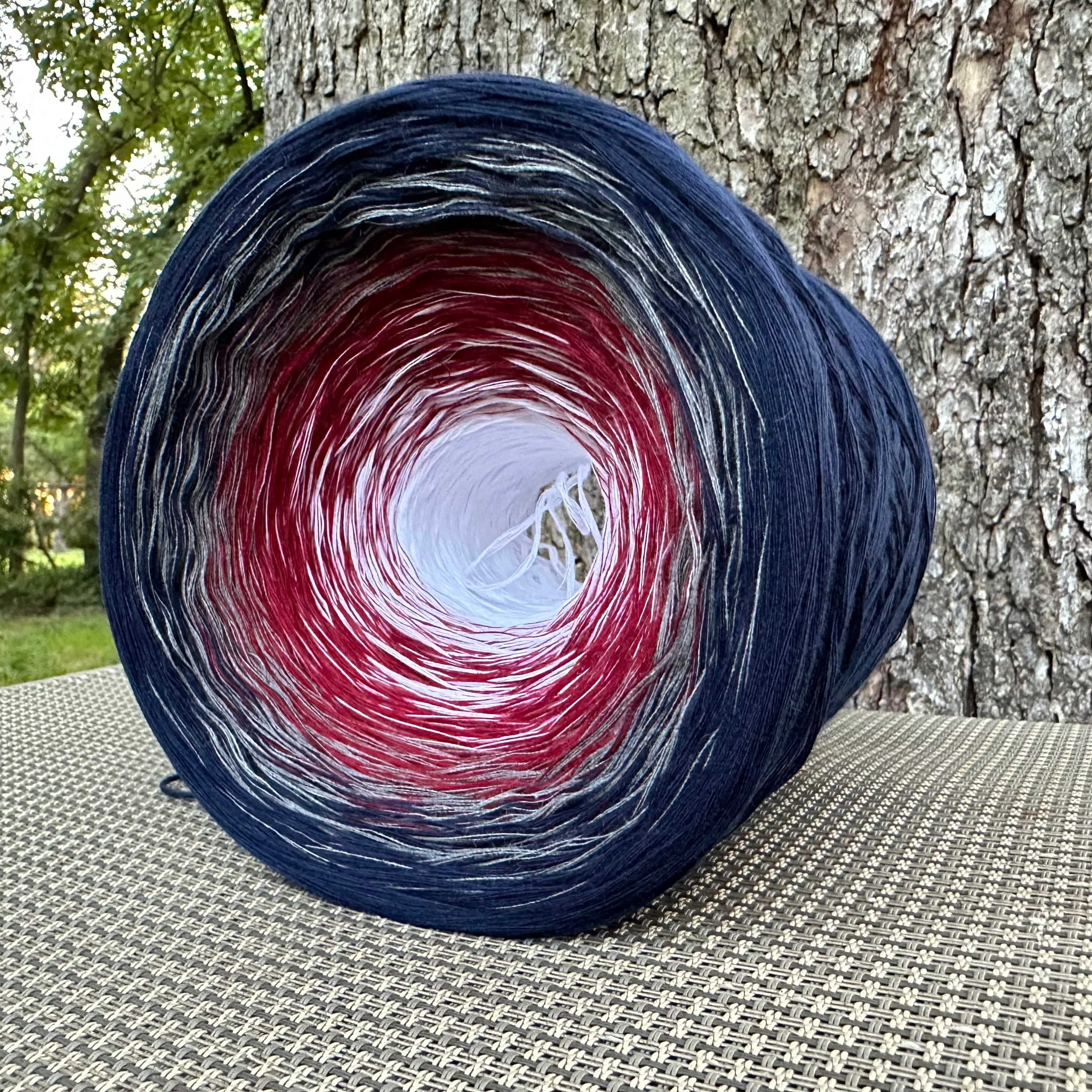 Cherberries Gradient 8PLY Cotton Gradient Cake Yarn - Image 6