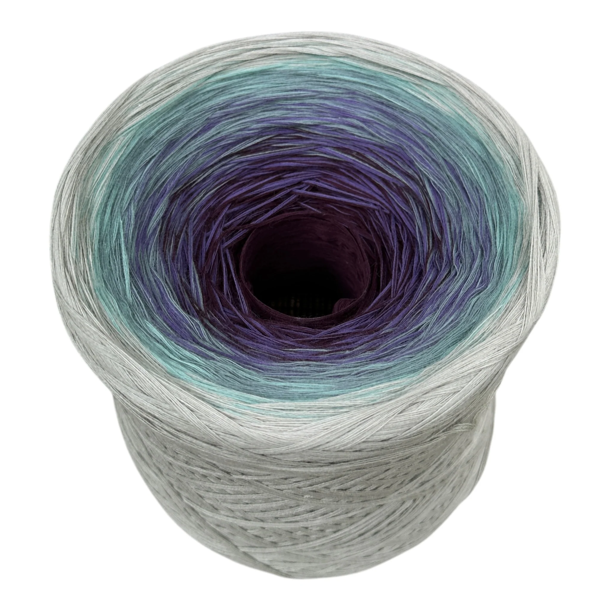 Cloudy Skies, Gradient Cotton Natural Fiber Yarn - Image 7