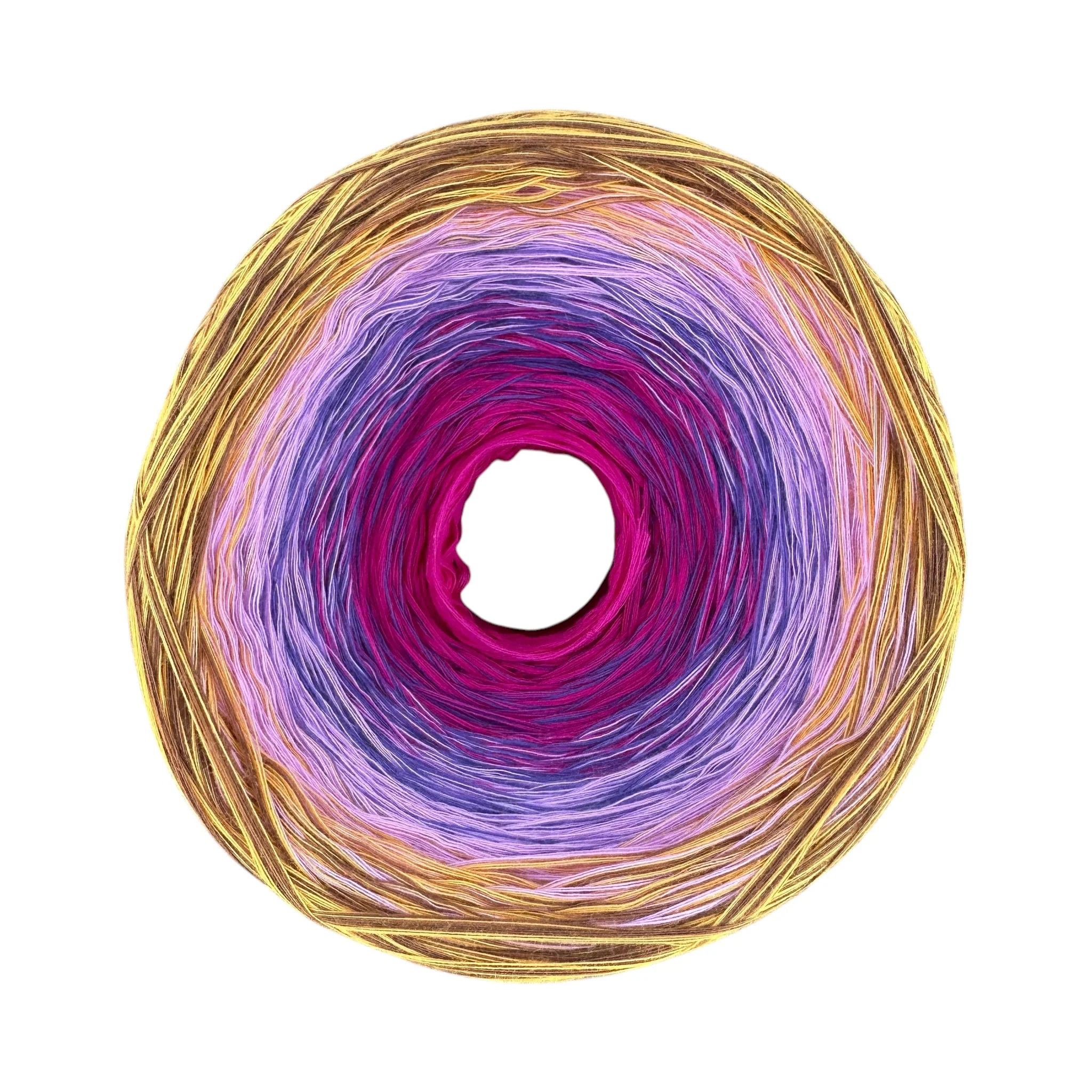 Cosmos, October Birth Flower, Gradient Cotton Natural Fiber Yarn - Image 5