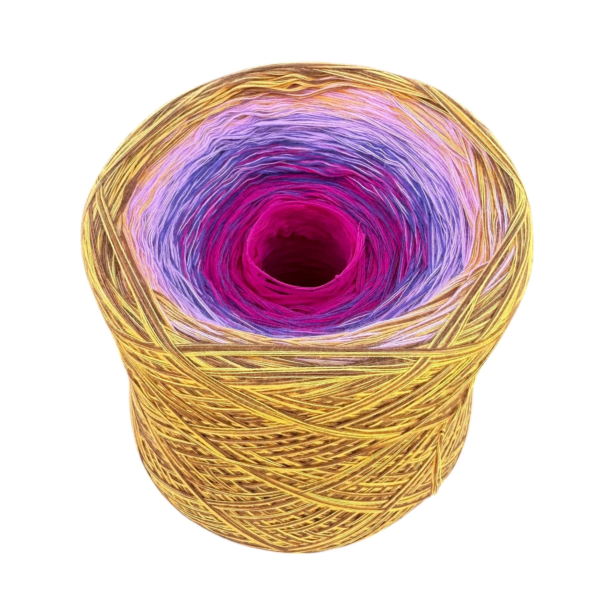 Cosmos, October Birth Flower, Gradient Cotton Natural Fiber Yarn - Image 6