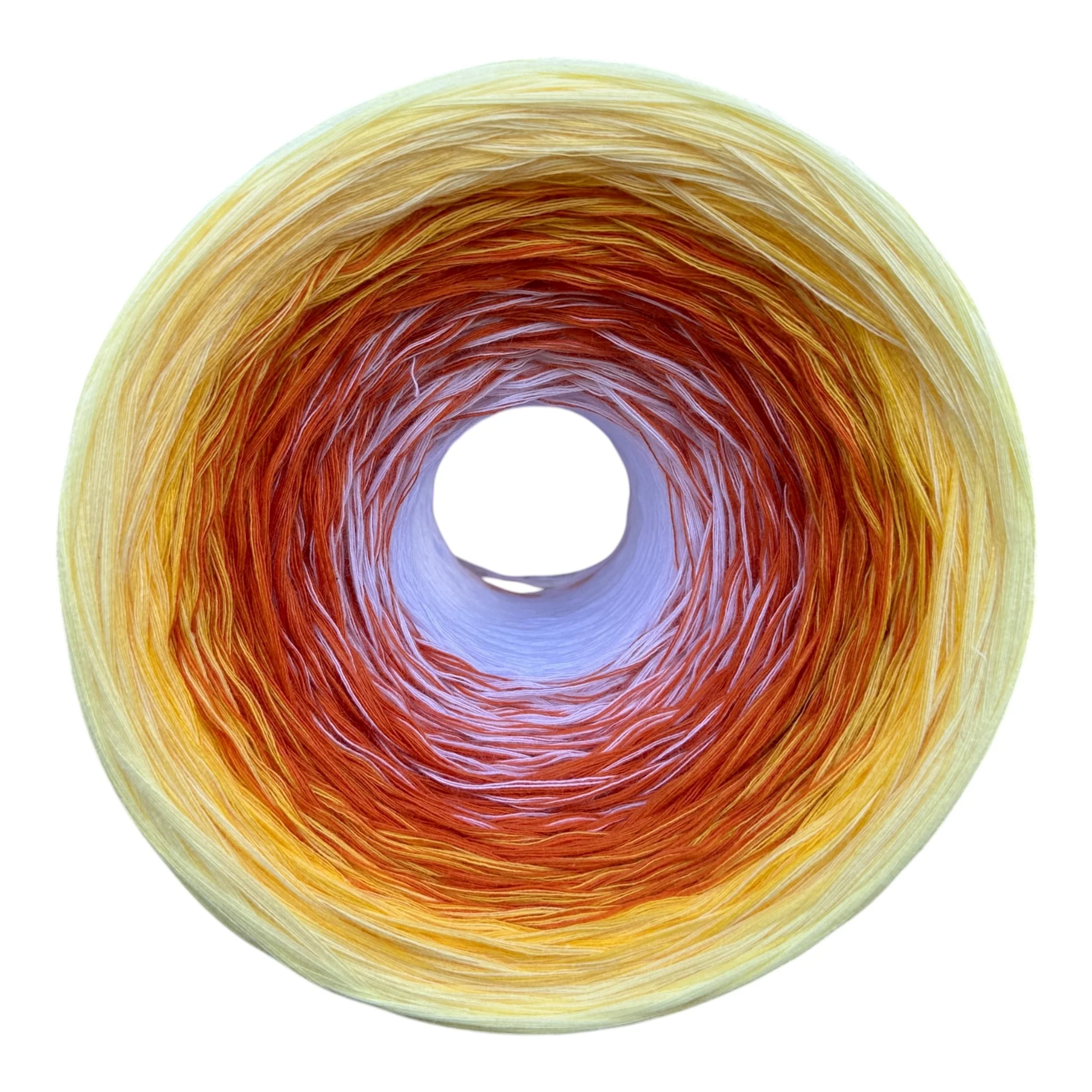 March - Daffodil, Gradient Cotton Natural Fiber Yarn - Image 3