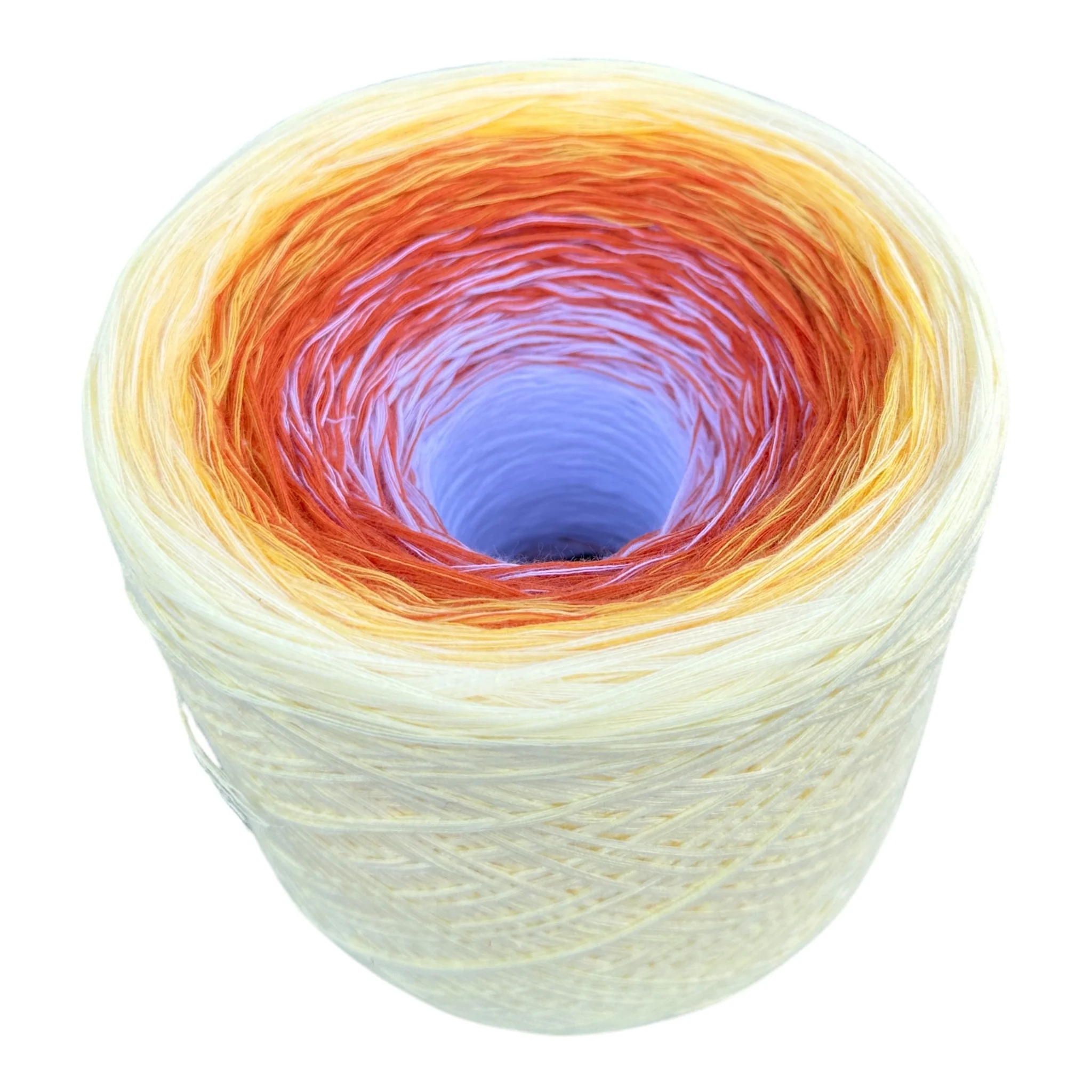 March - Daffodil, Gradient Cotton Natural Fiber Yarn - Image 5