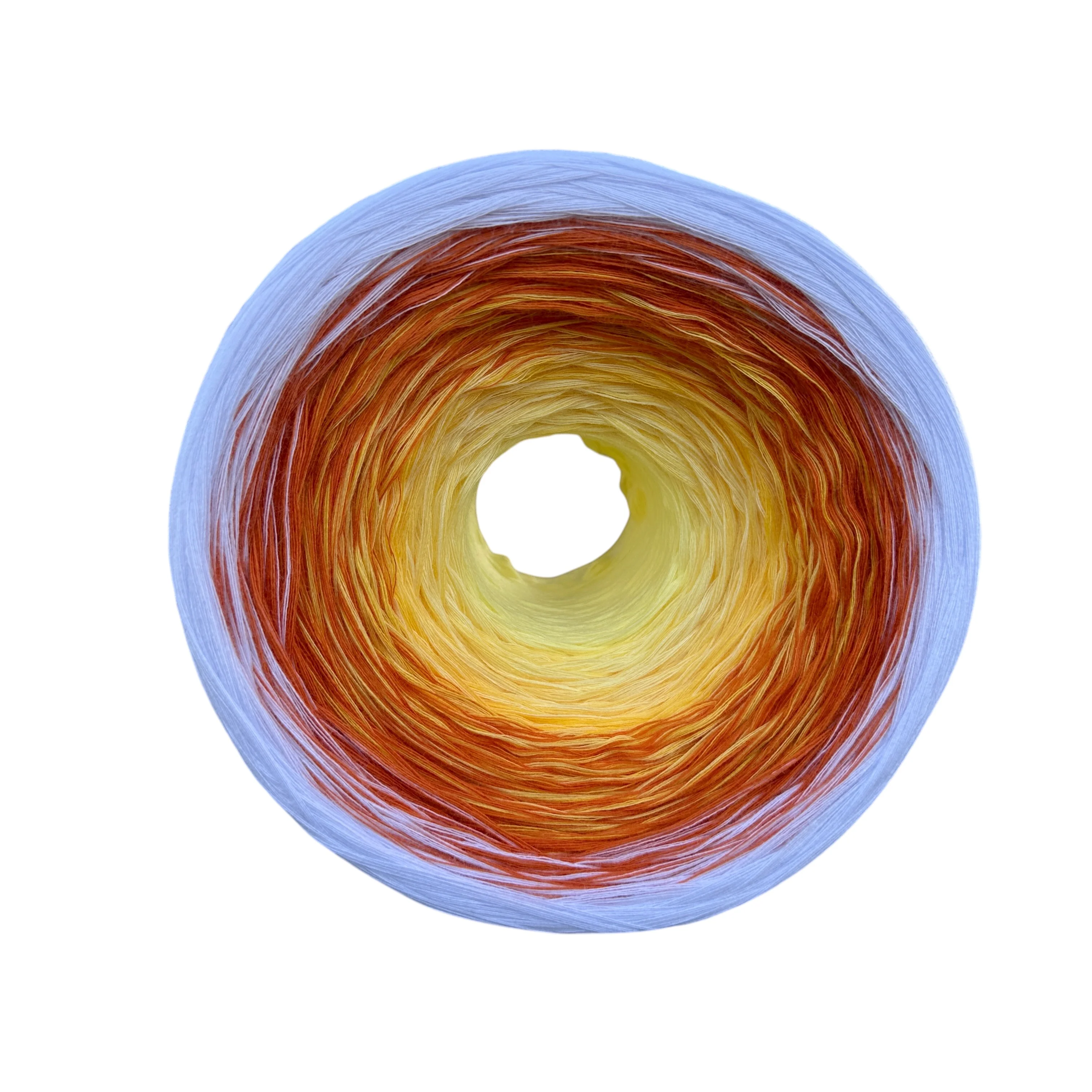 March - Daffodil, Gradient Cotton Natural Fiber Yarn - Image 6