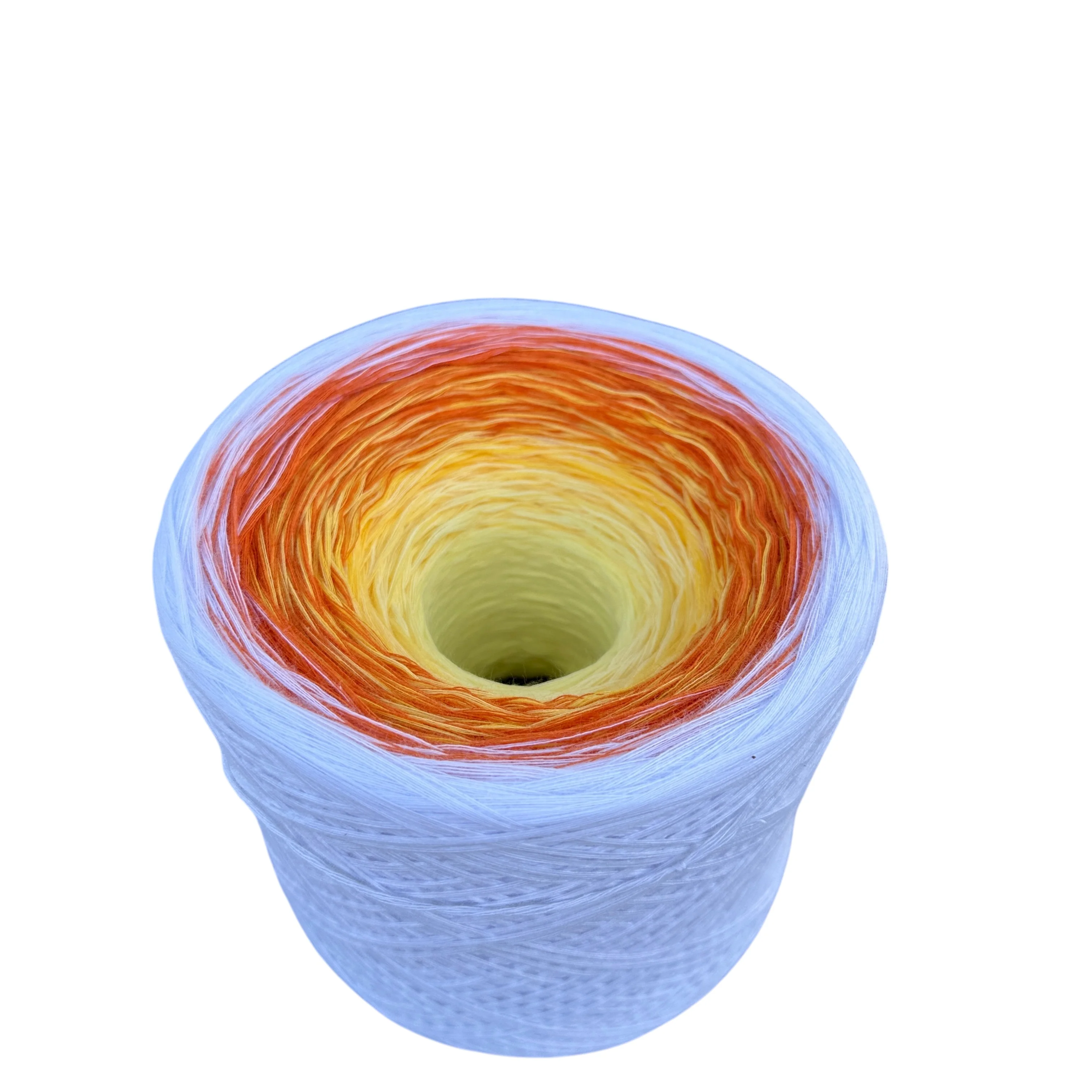 March - Daffodil, Gradient Cotton Natural Fiber Yarn - Image 8