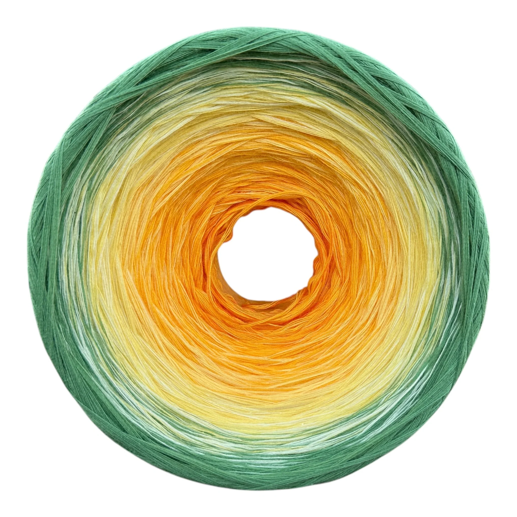 Daffodil, March Birth Flower, Gradient Cotton Natural Fiber Yarn - Image 3