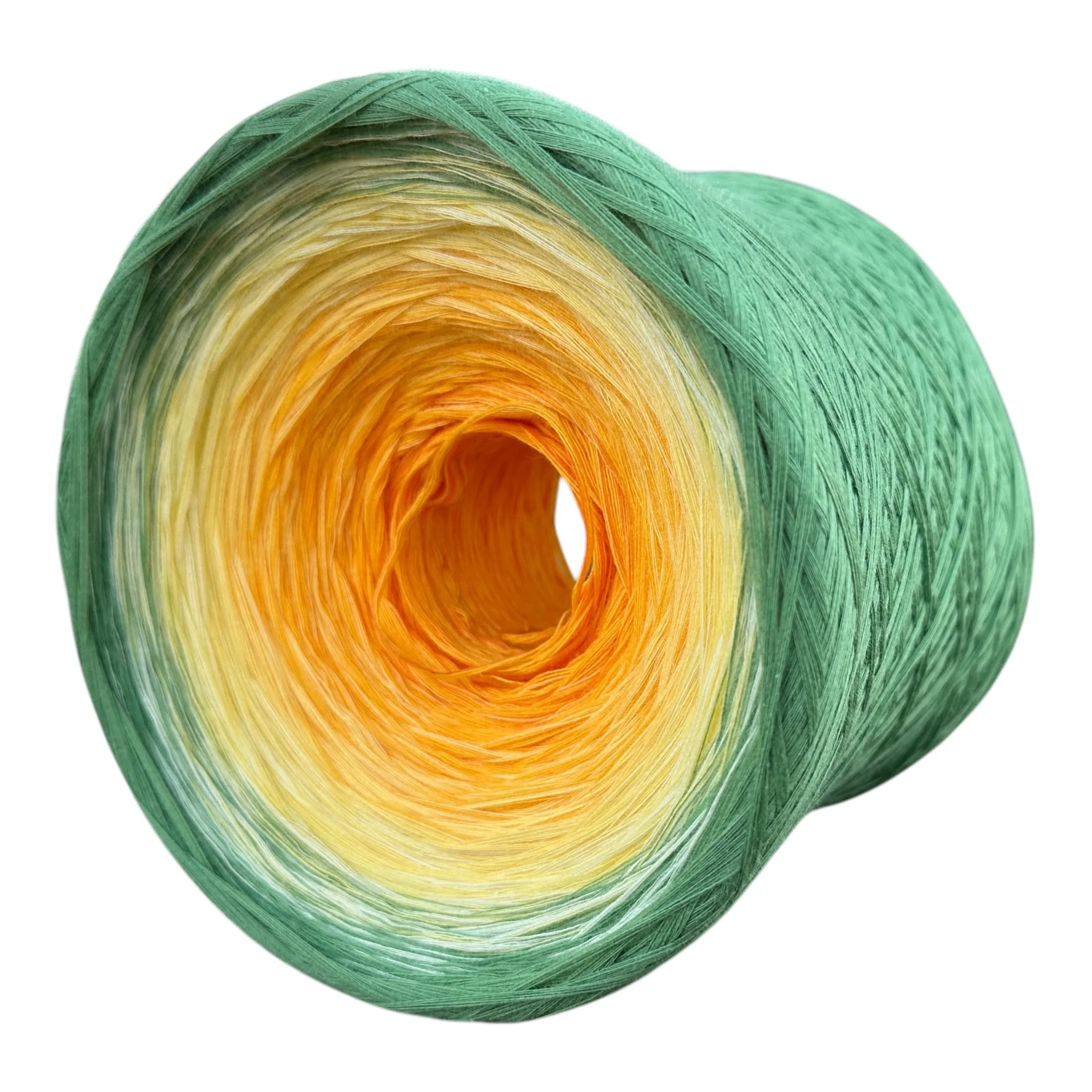 Daffodil, March Birth Flower, Gradient Cotton Natural Fiber Yarn - Image 4