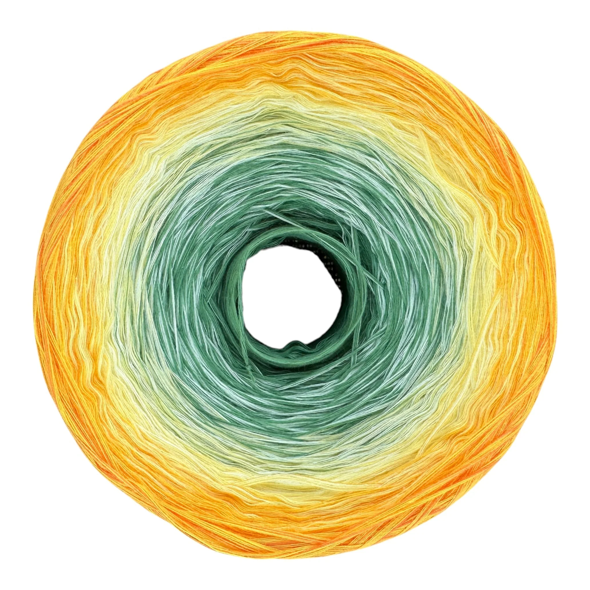 Daffodil, March Birth Flower, Gradient Cotton Natural Fiber Yarn - Image 6