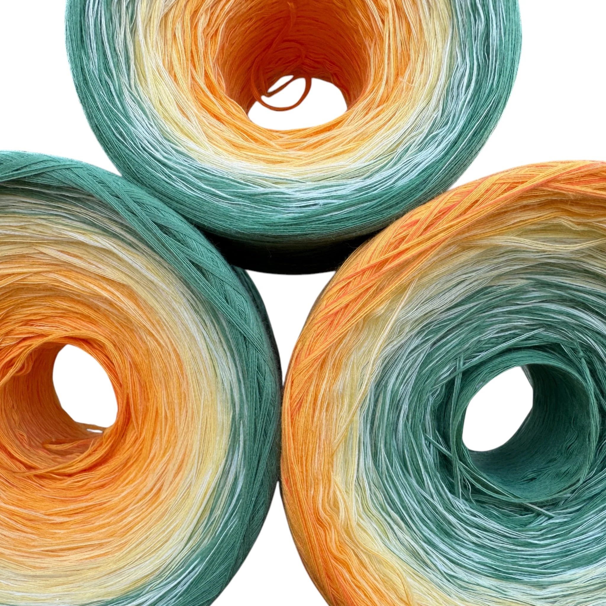 Daffodil, March Birth Flower, Gradient Cotton Natural Fiber Yarn - Image 9
