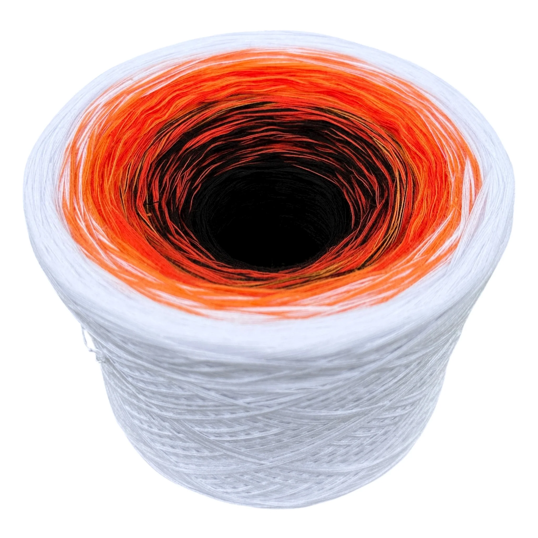 December - Narcissus, Gradient Cotton Natural Fiber Yarn - Image 4