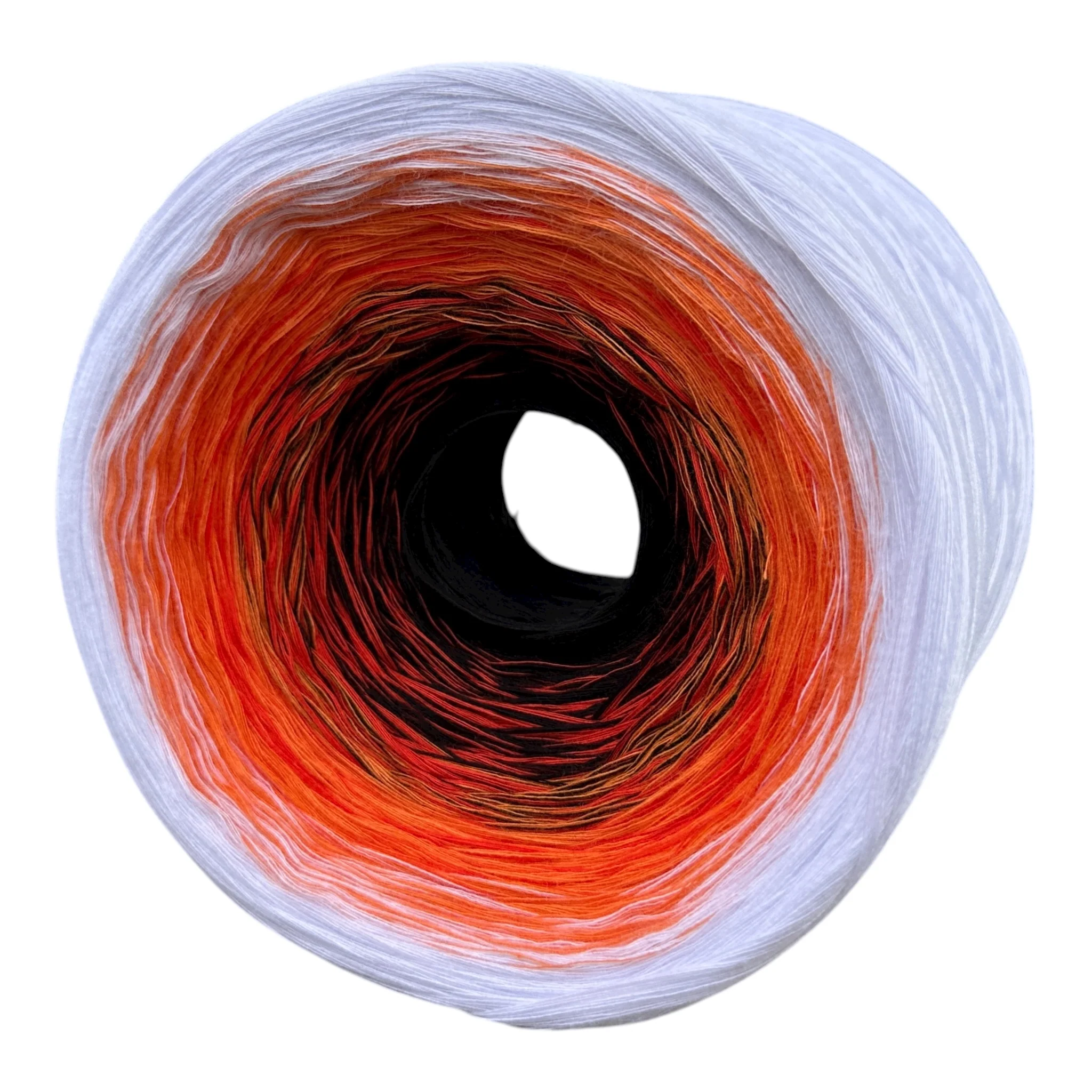 December - Narcissus, Gradient Cotton Natural Fiber Yarn - Image 6