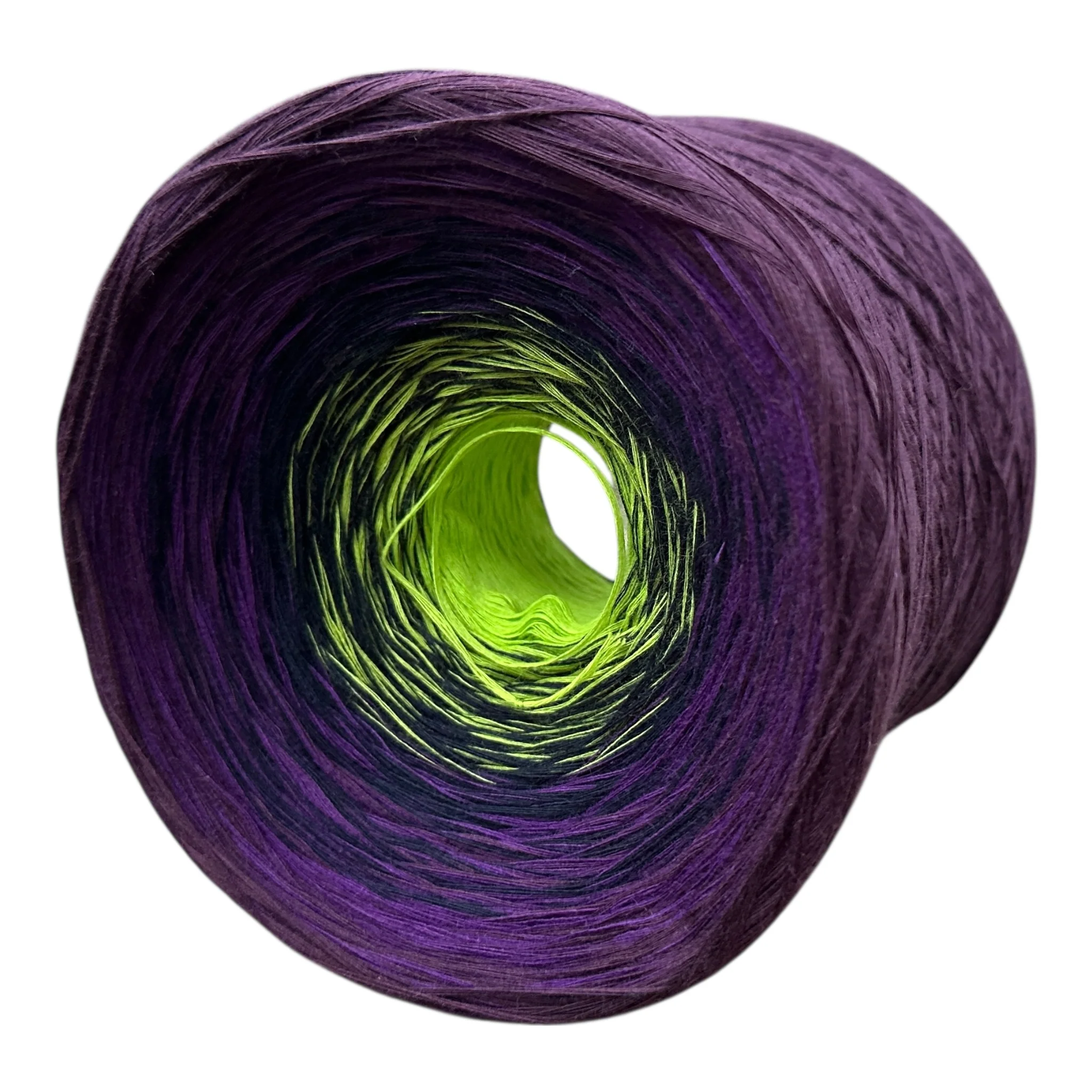 Electric Plum, Gradient Cotton Natural Fiber Yarn - Image 3