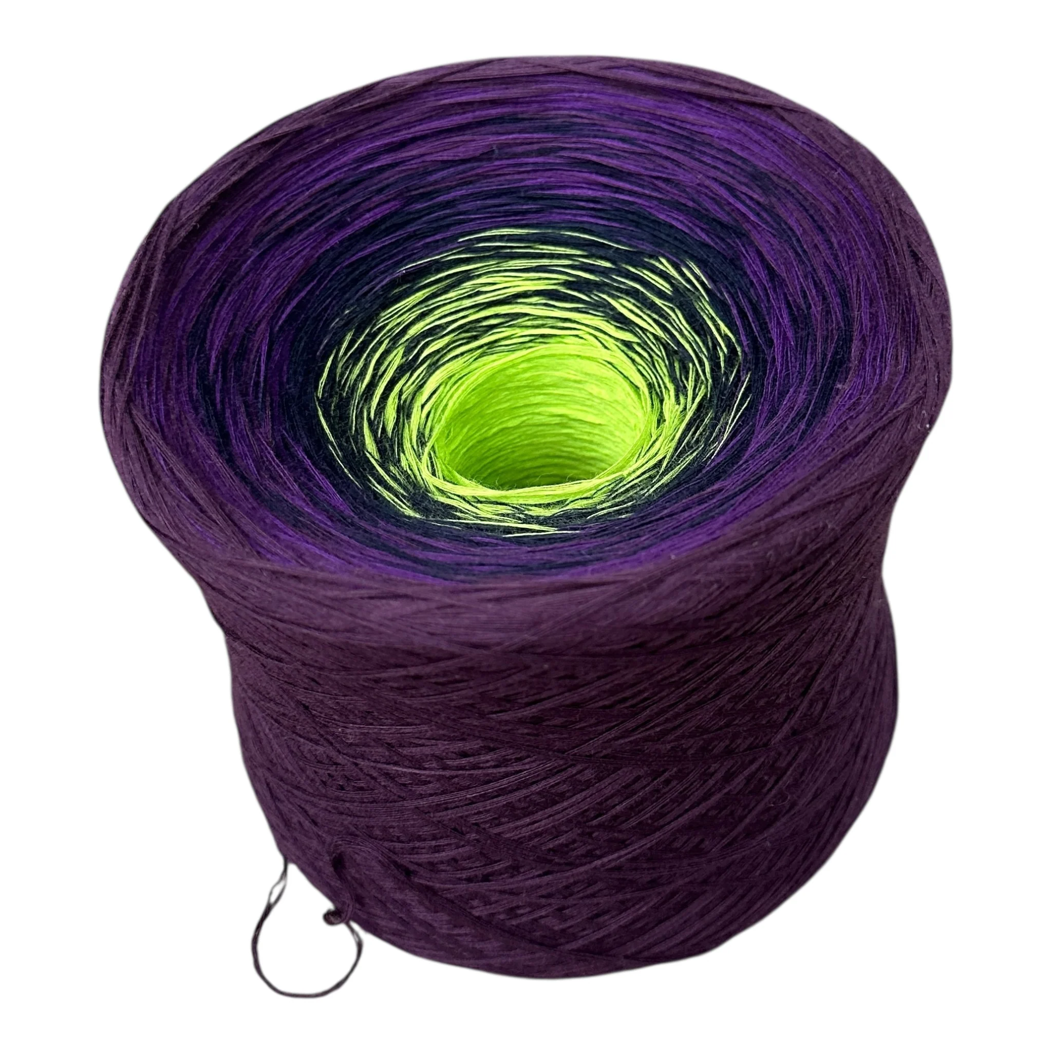 Electric Plum, Gradient Cotton Natural Fiber Yarn - Image 4