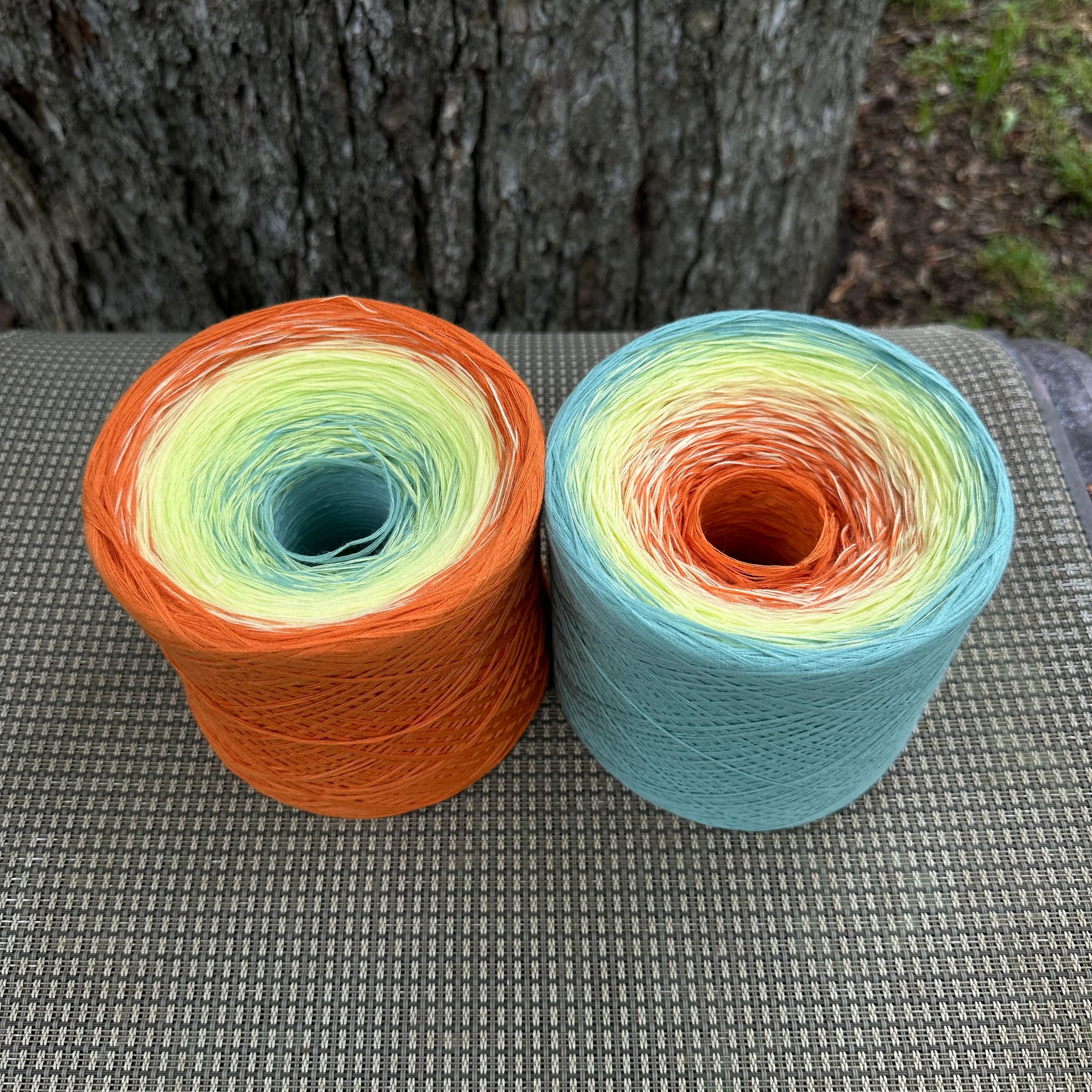 Eye of Sheba, Gradient Cotton Natural Fiber Yarn - Image 9