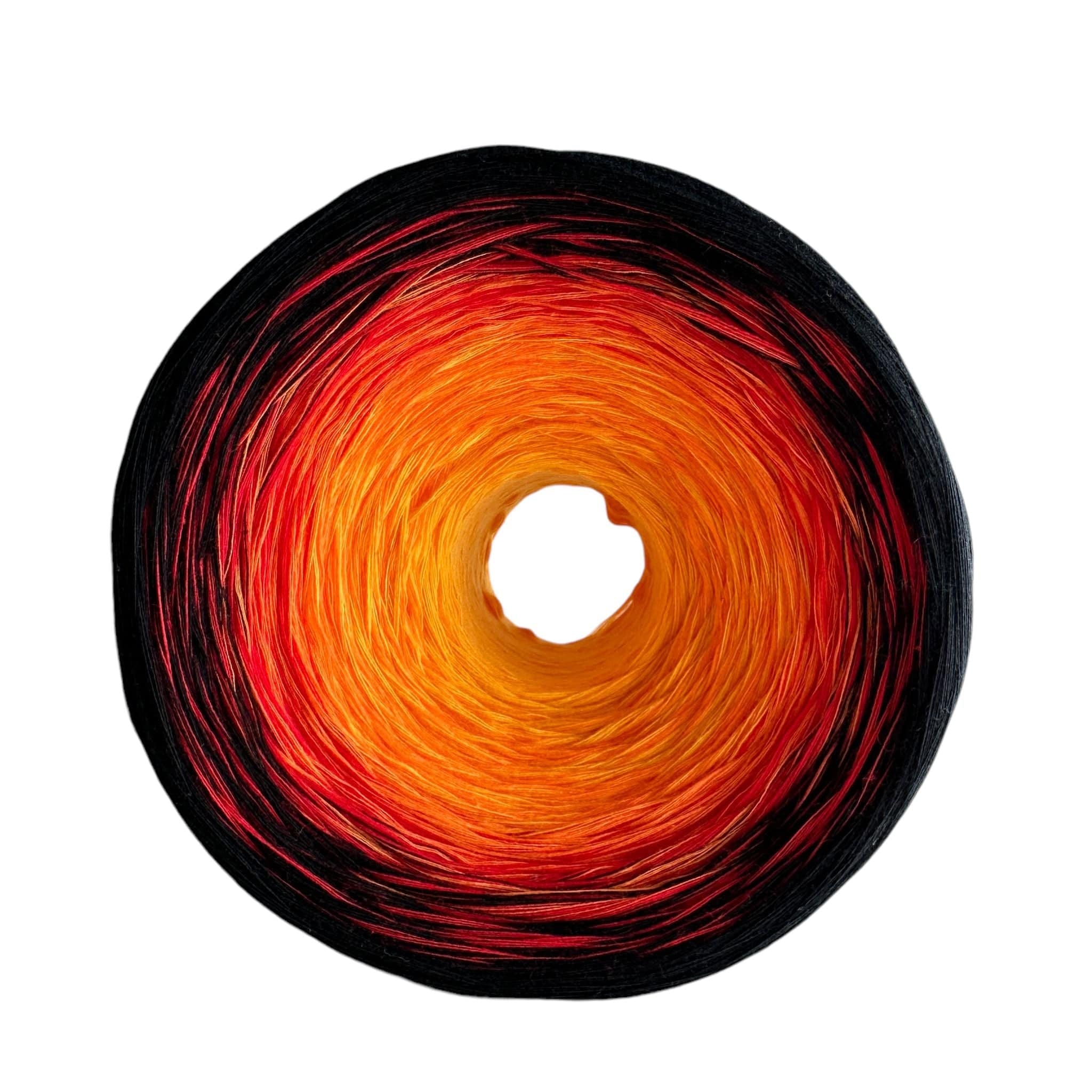 Fire Dance, Gradient Cotton Natural Fiber Yarn - Image 10
