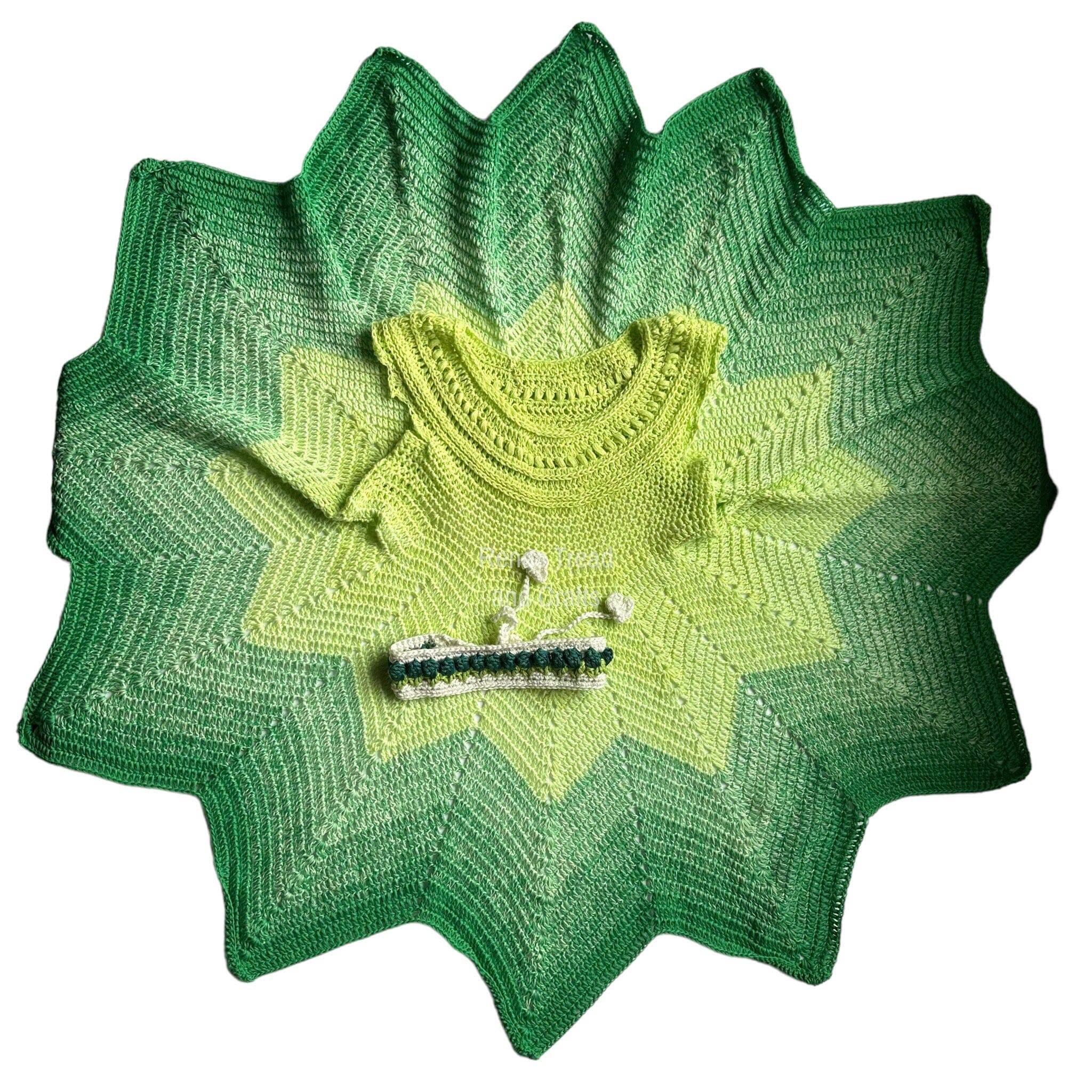 Green Fairy Dress Set - Image 4