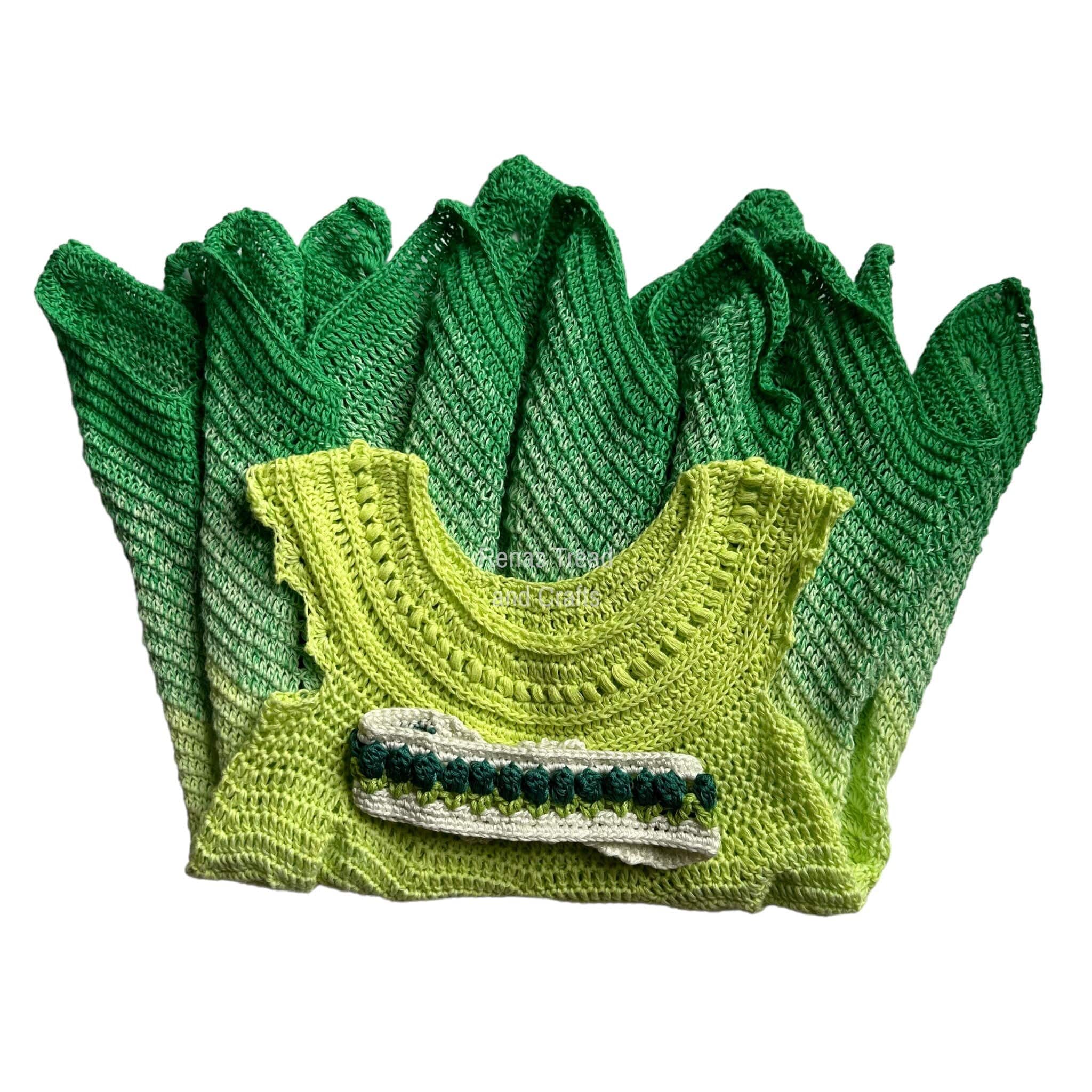 Green Fairy Dress Set - Image 5