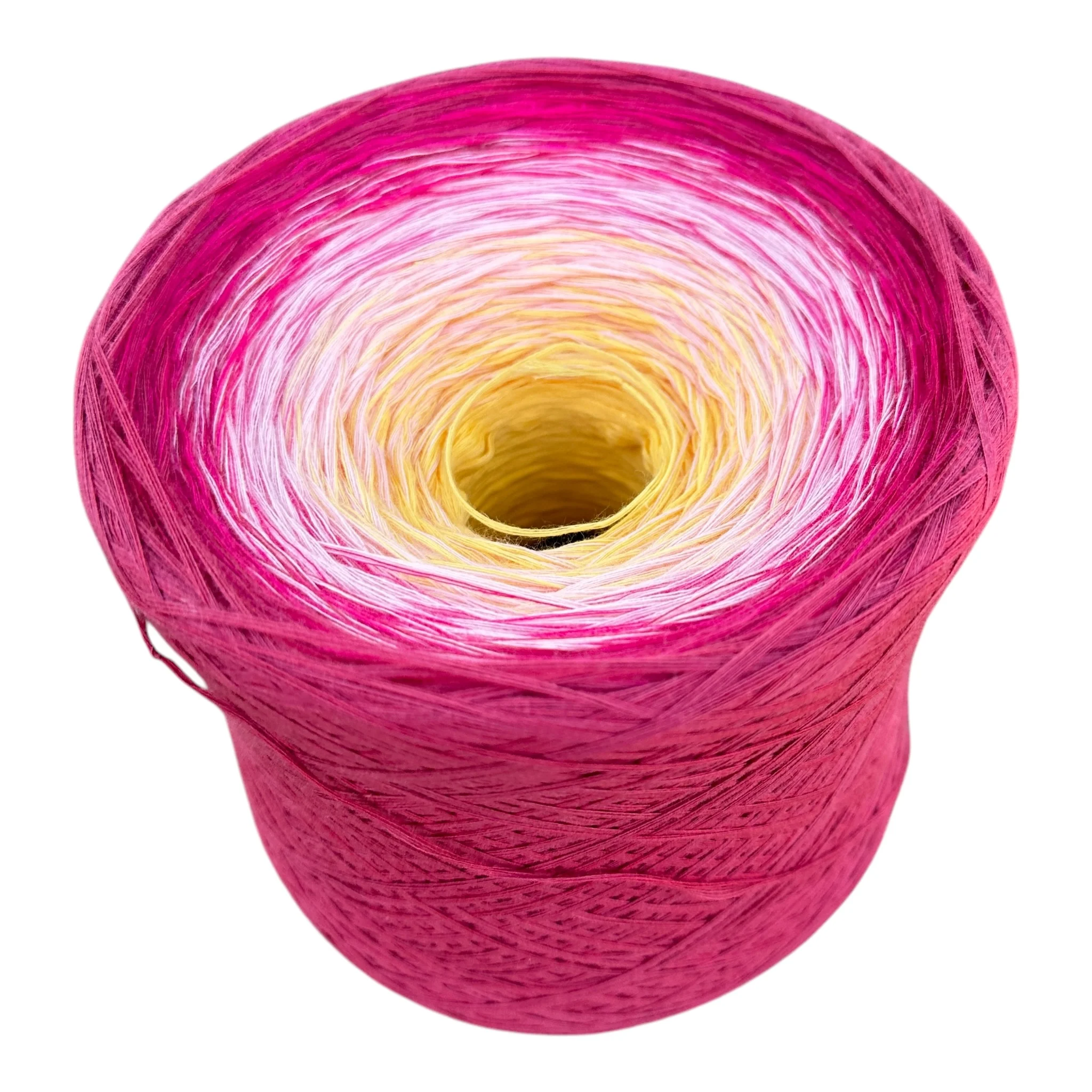 Honeysuckle, June Birth Flower, Gradient Cotton Natural Fiber Yarn - Image 5