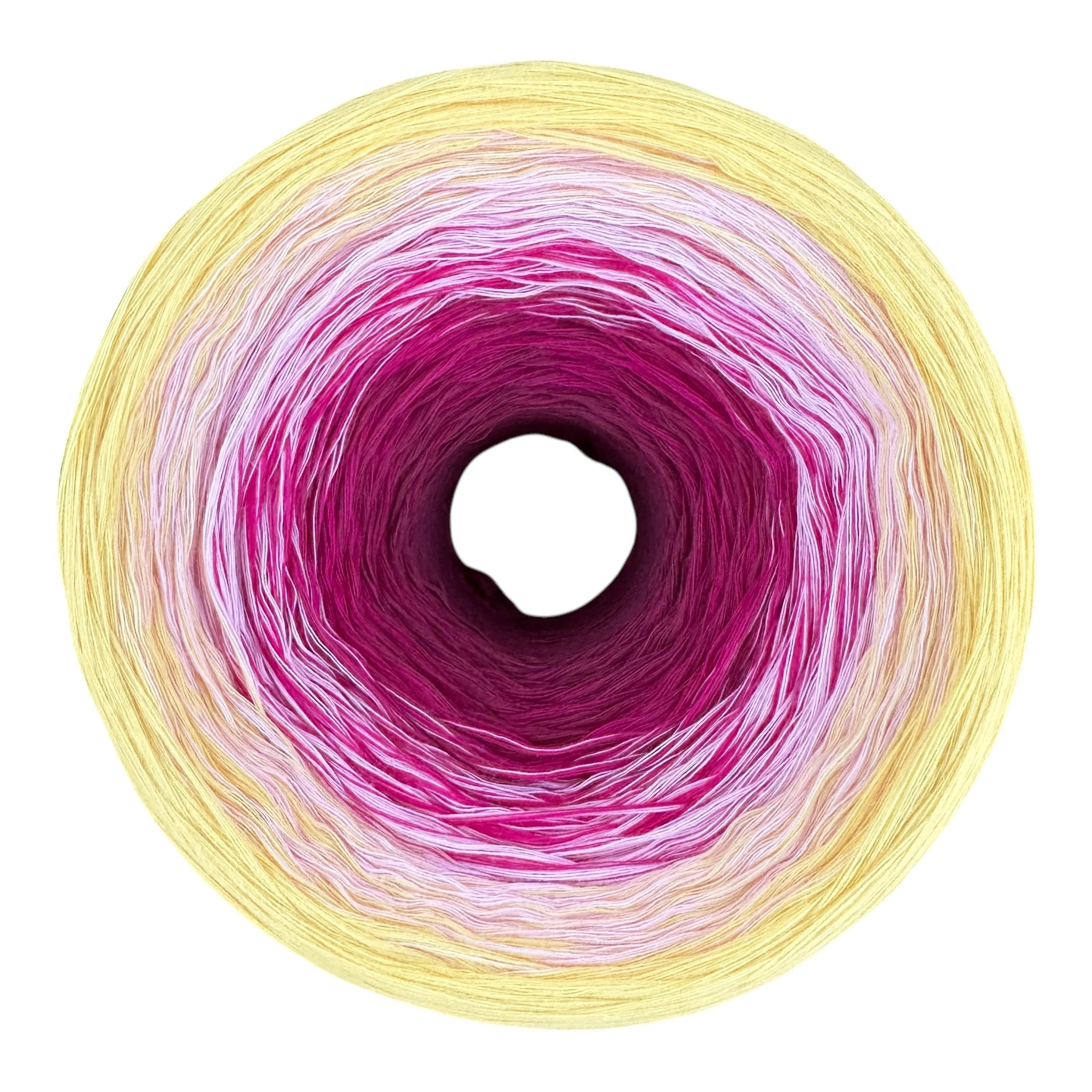 Honeysuckle, June Birth Flower, Gradient Cotton Natural Fiber Yarn - Image 6
