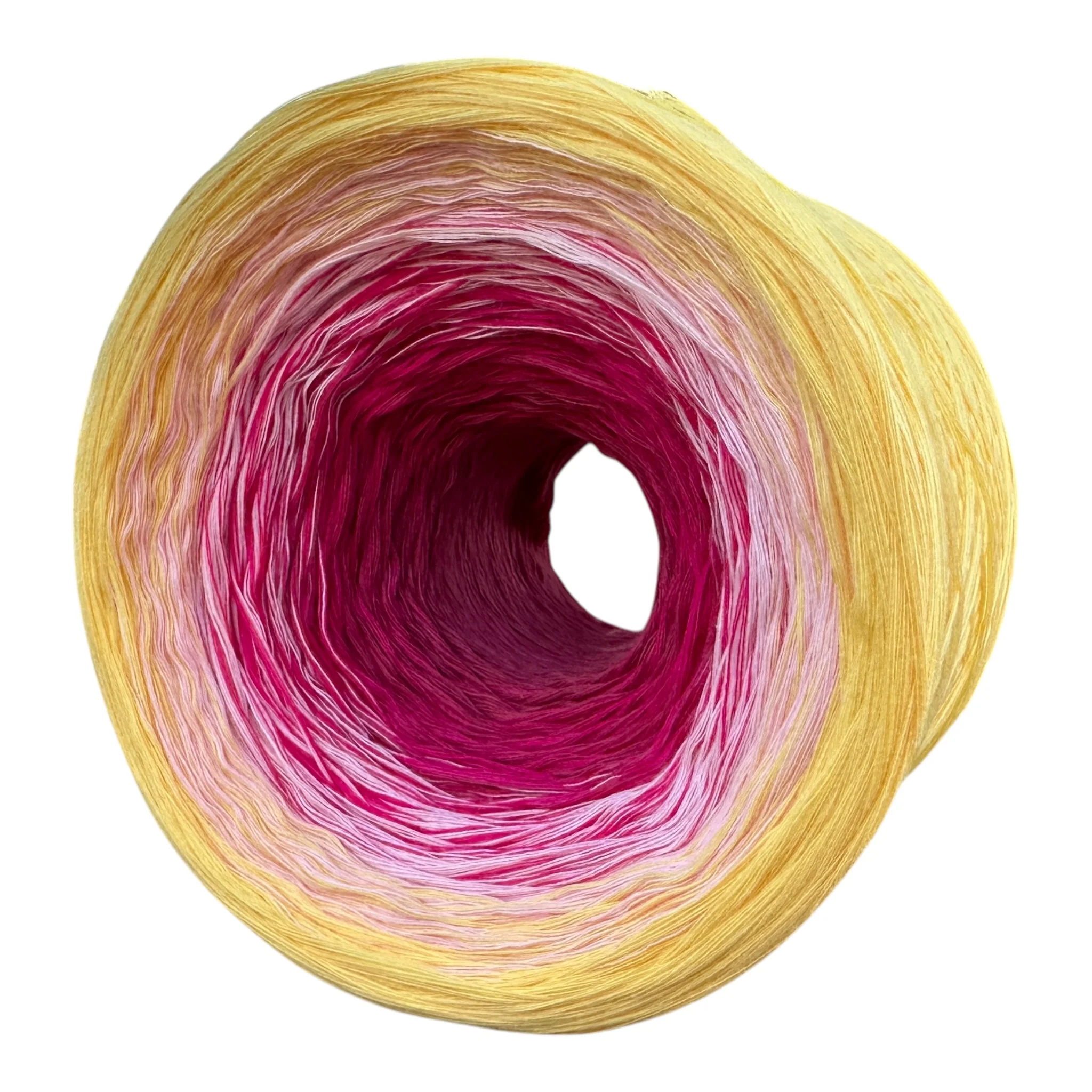 Honeysuckle, June Birth Flower, Gradient Cotton Natural Fiber Yarn - Image 8