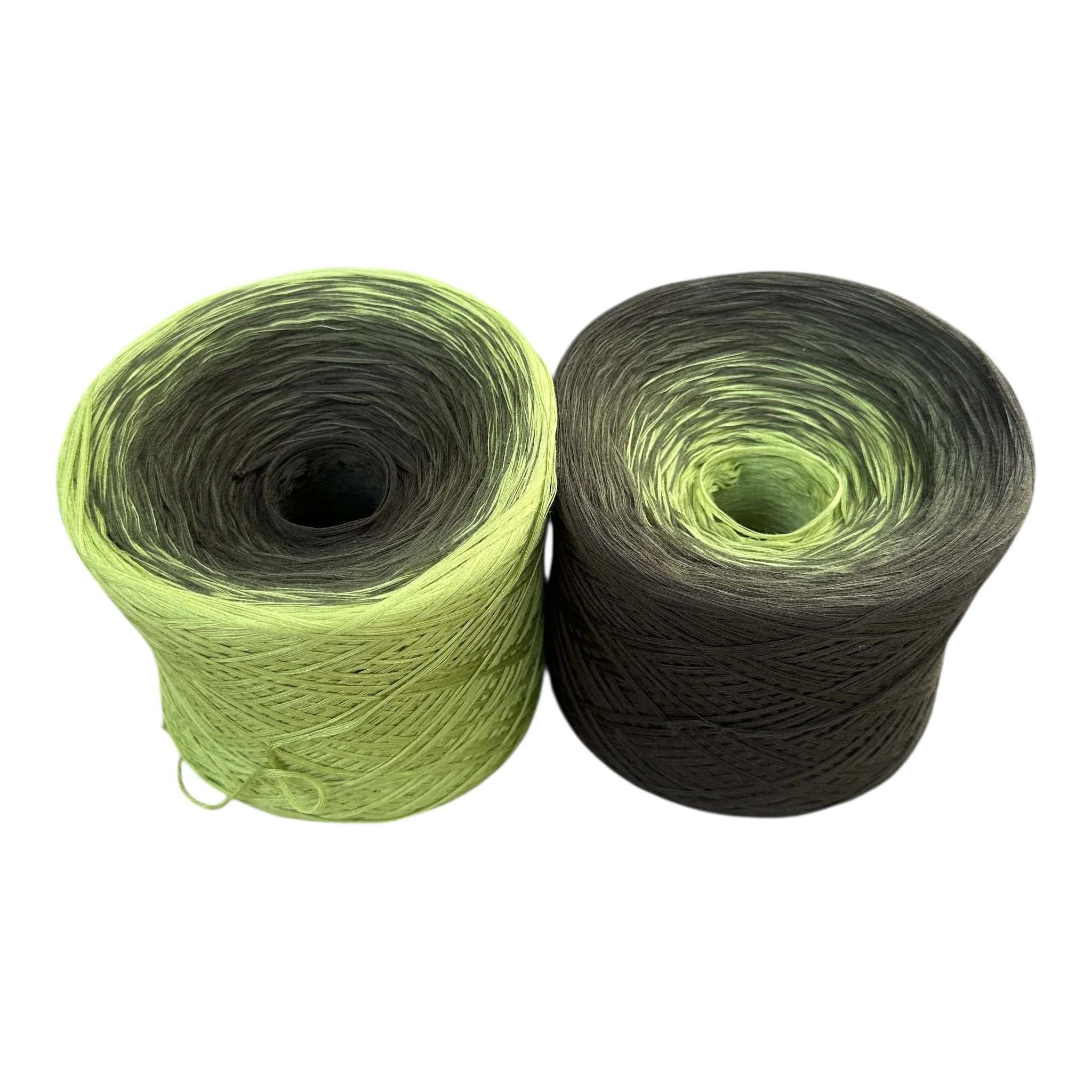 Hunter Green, 12ply cotton, Ombre Cotton Natural Fiber Yarn