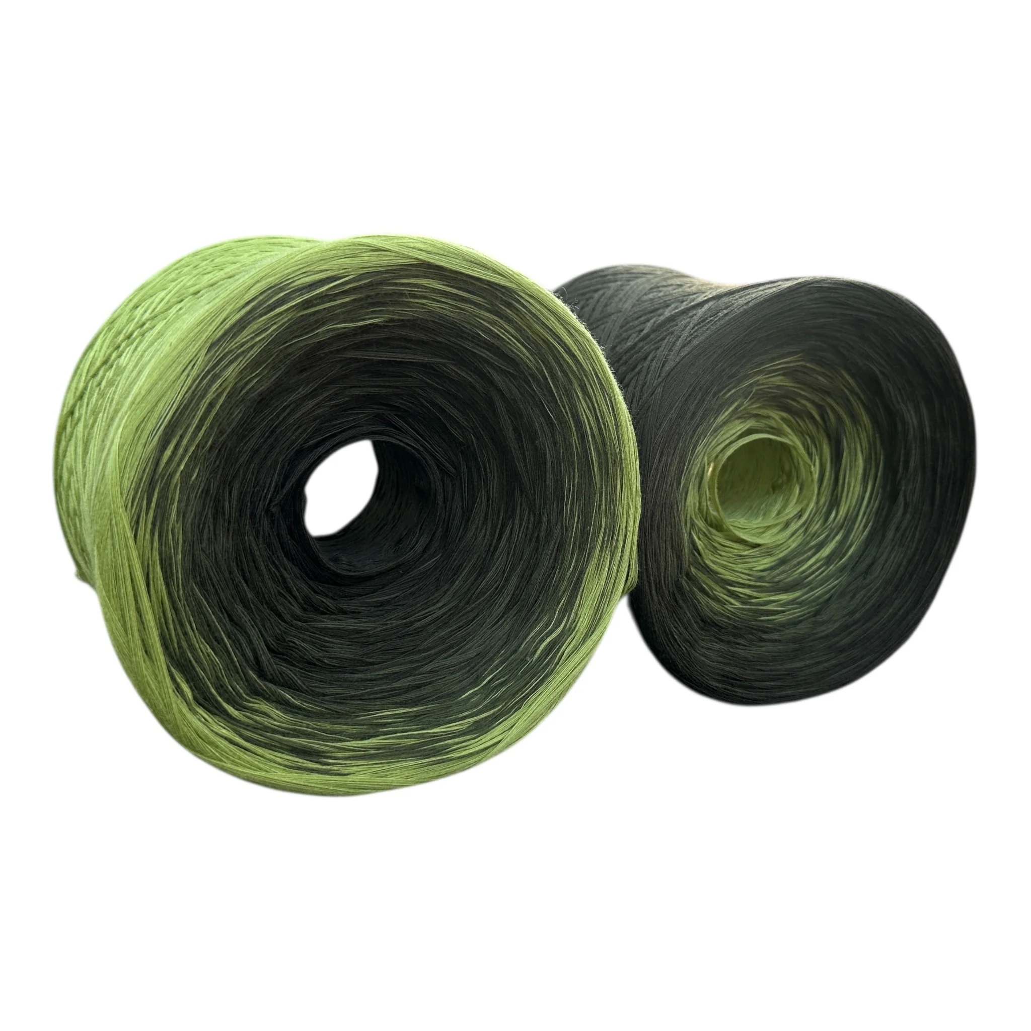Hunter Green, 12ply cotton, Ombre Cotton Natural Fiber Yarn - Image 2