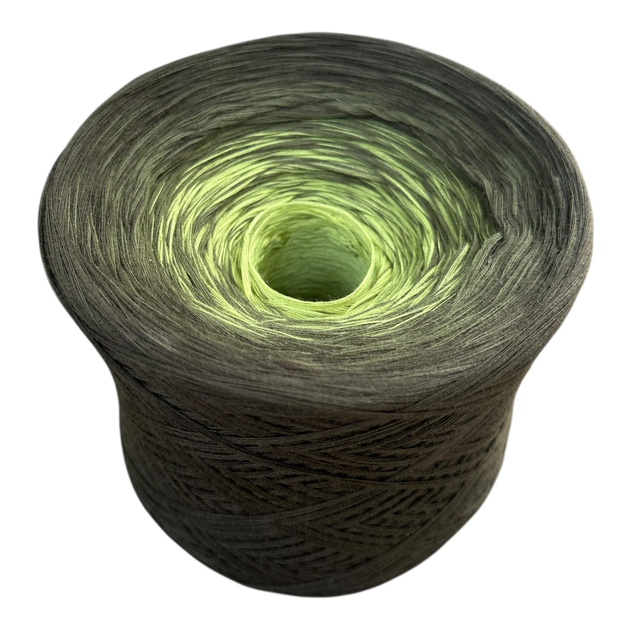 Hunter Green, 12ply cotton, Ombre Cotton Natural Fiber Yarn - Image 5