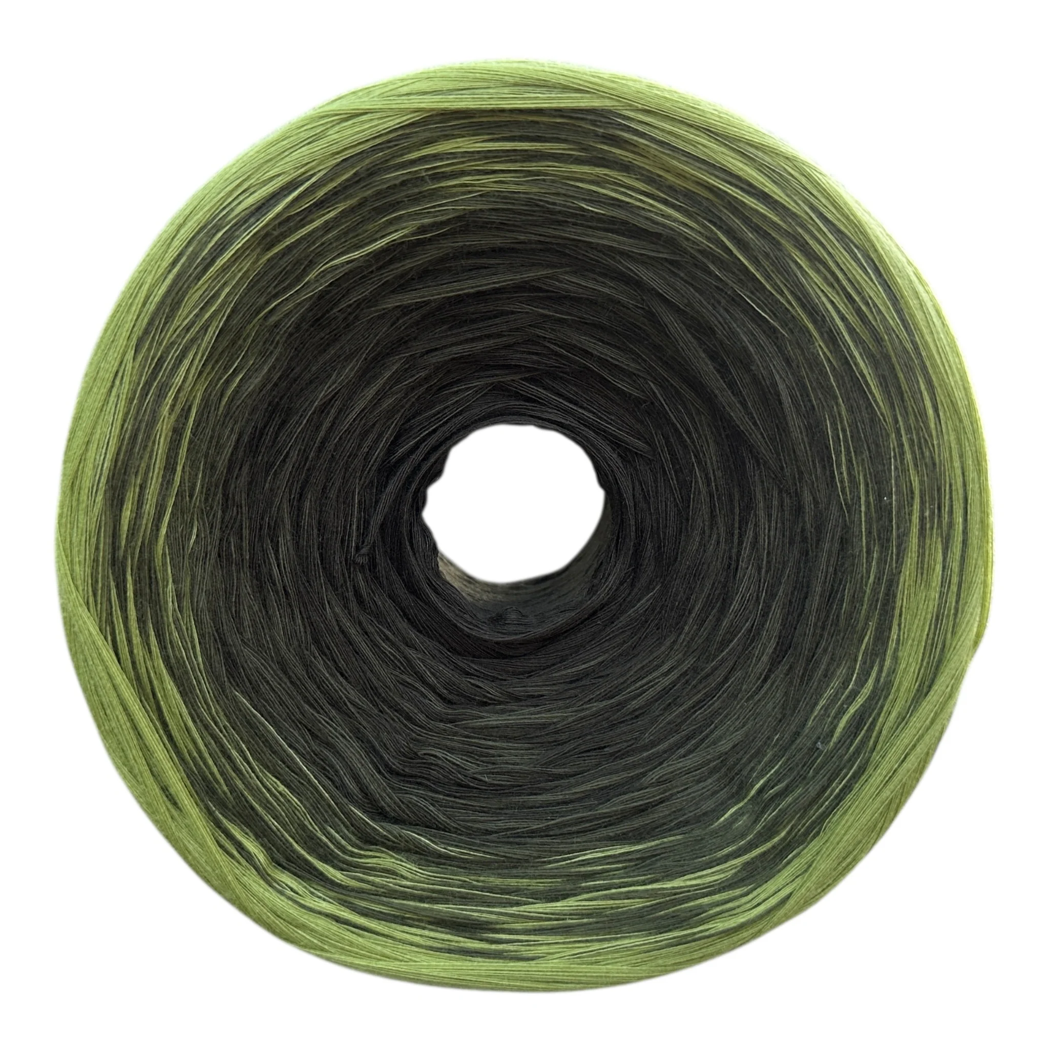 Hunter Green, 12ply cotton, Ombre Cotton Natural Fiber Yarn - Image 6