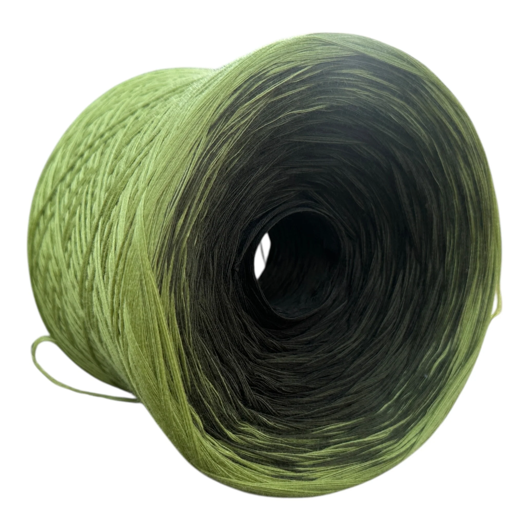 Hunter Green, 12ply cotton, Ombre Cotton Natural Fiber Yarn - Image 7