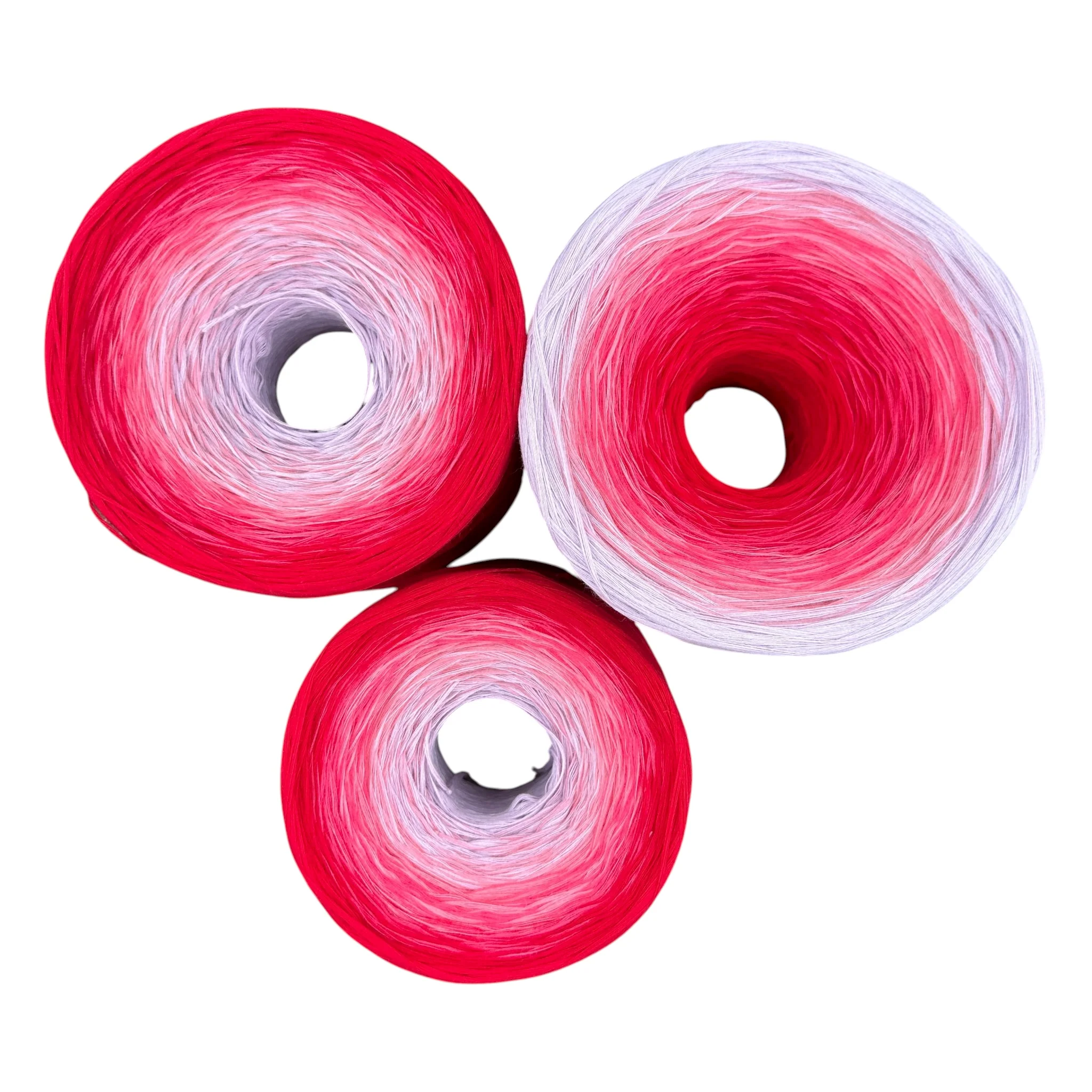 January - Carnation, Gradient Cotton Natural Fiber Yarn - Image 18