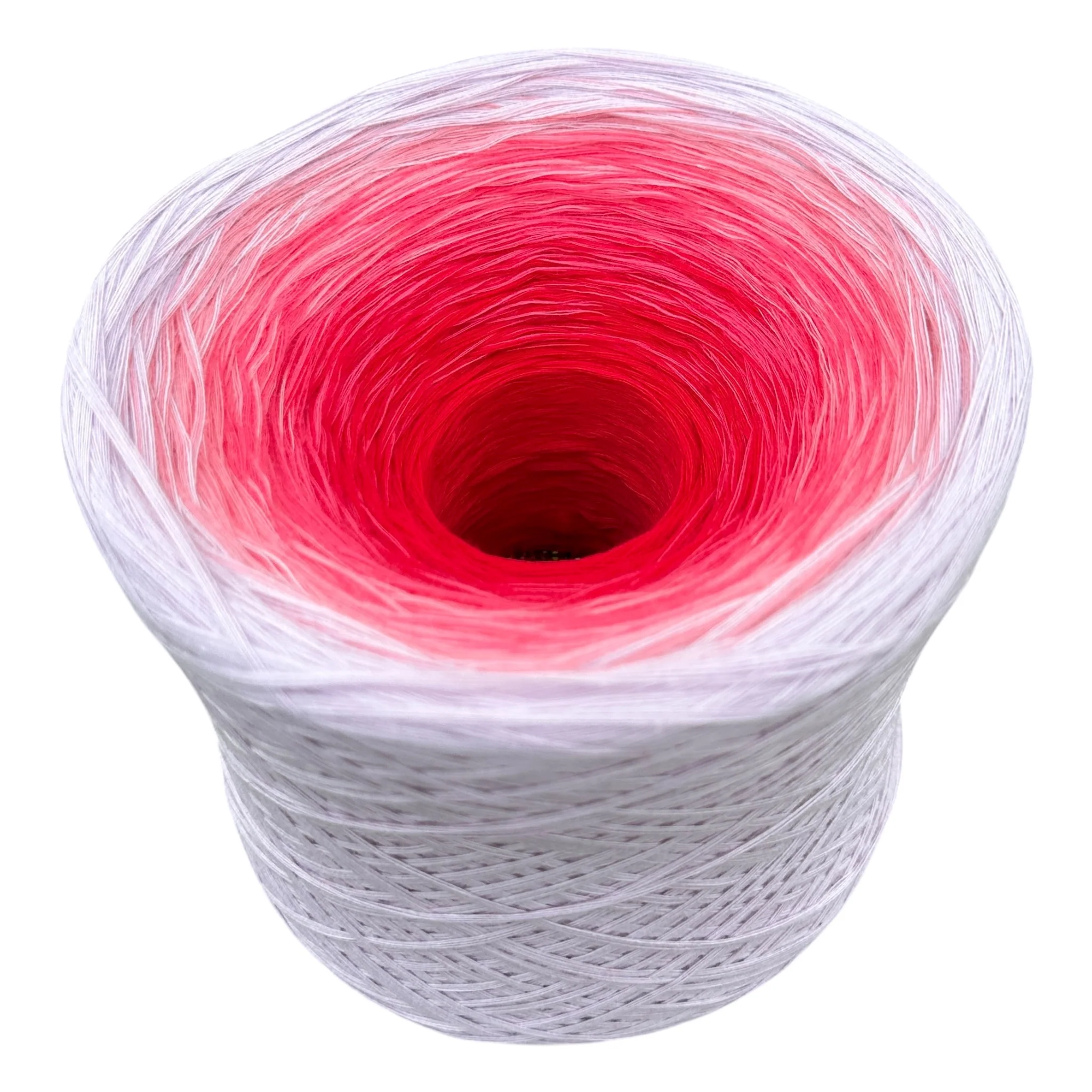 January - Carnation, Gradient Cotton Natural Fiber Yarn - Image 4