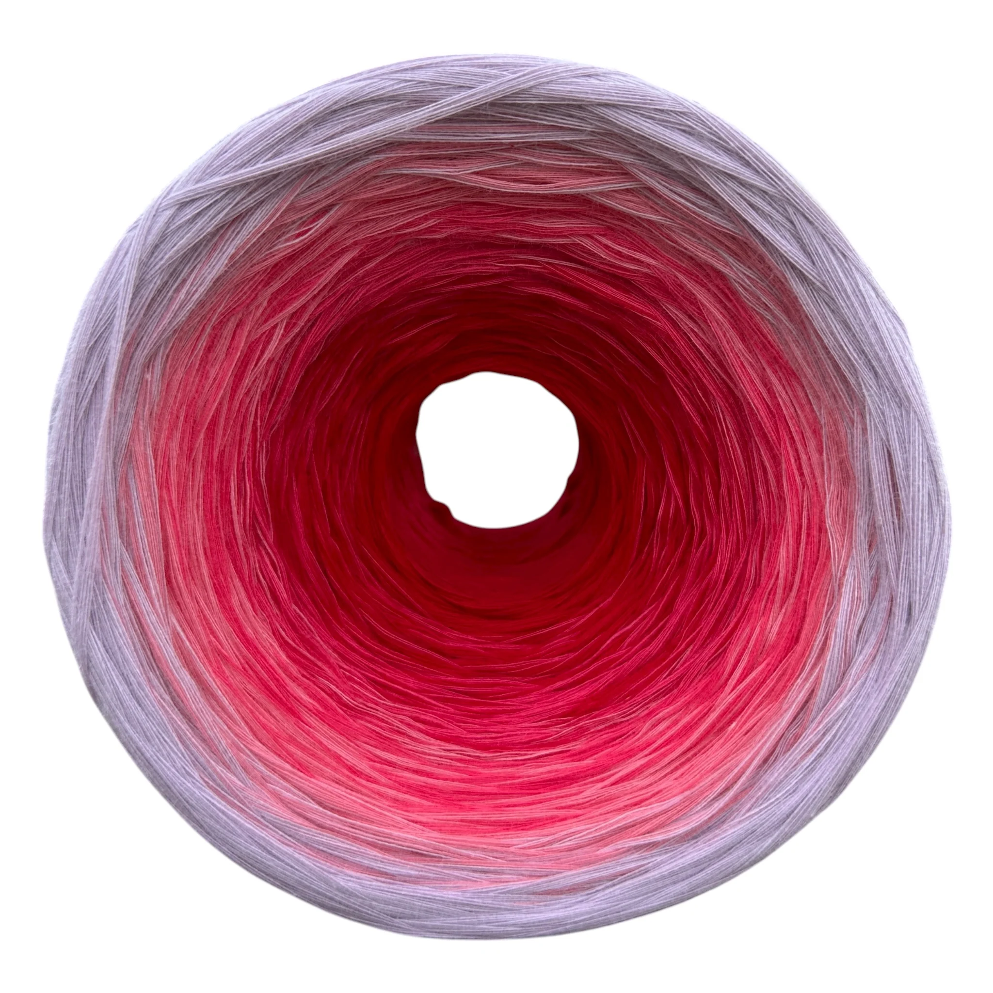 January - Carnation, Gradient Cotton Natural Fiber Yarn - Image 5