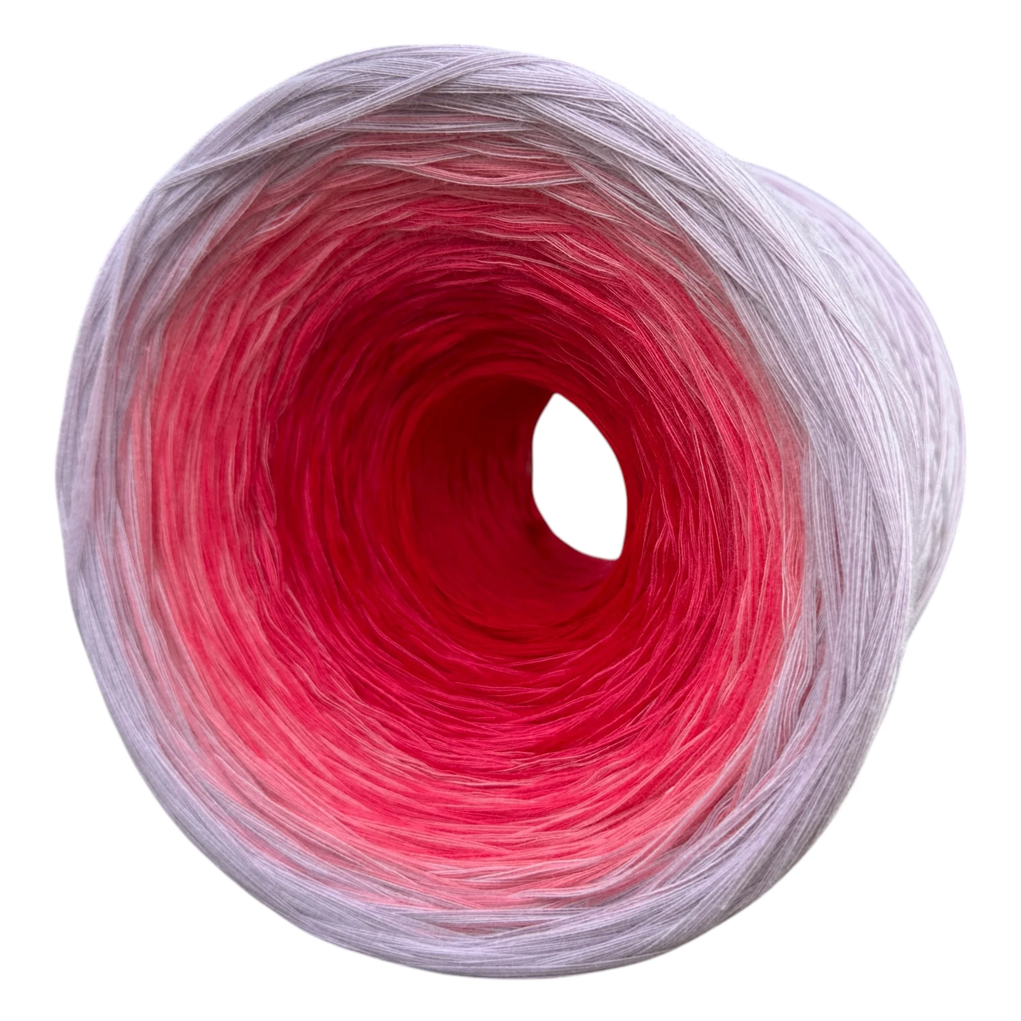 January - Carnation, Gradient Cotton Natural Fiber Yarn - Image 7
