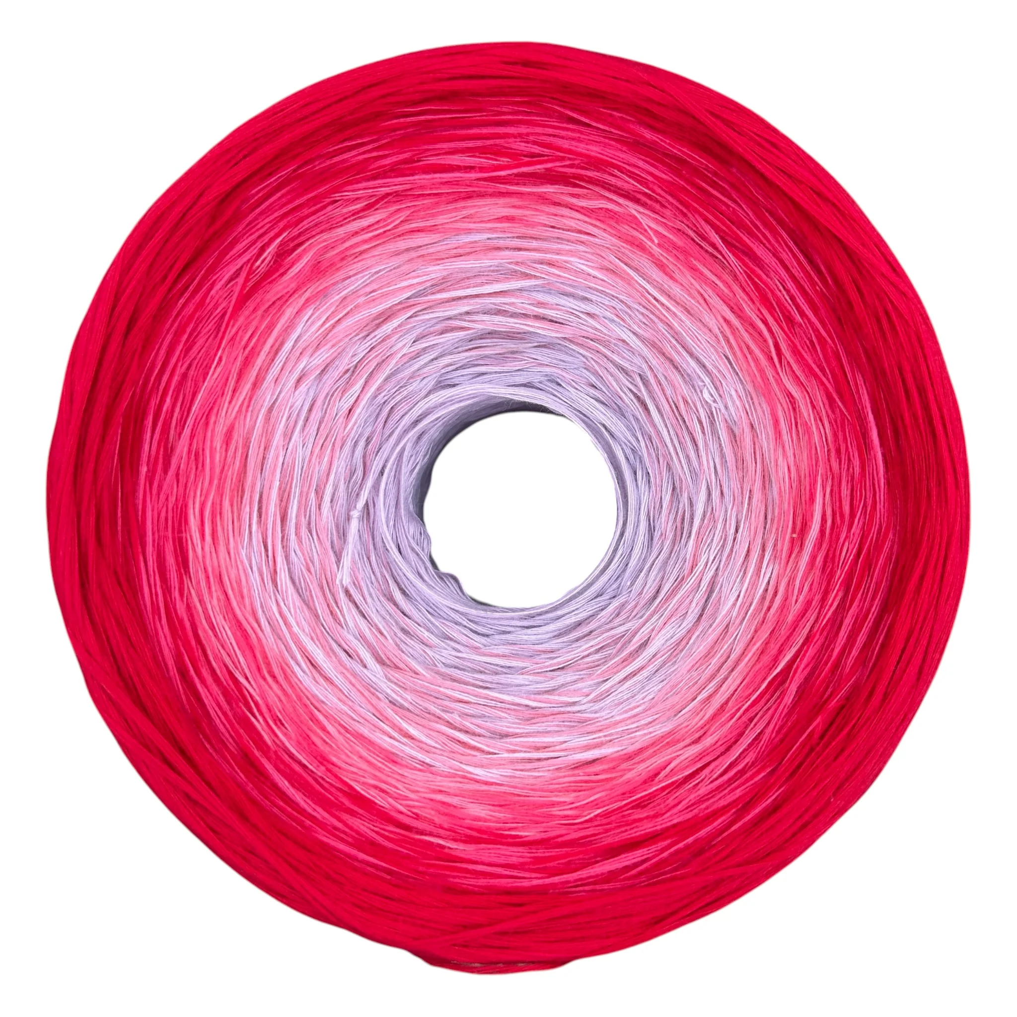 January - Carnation, Gradient Cotton Natural Fiber Yarn - Image 8