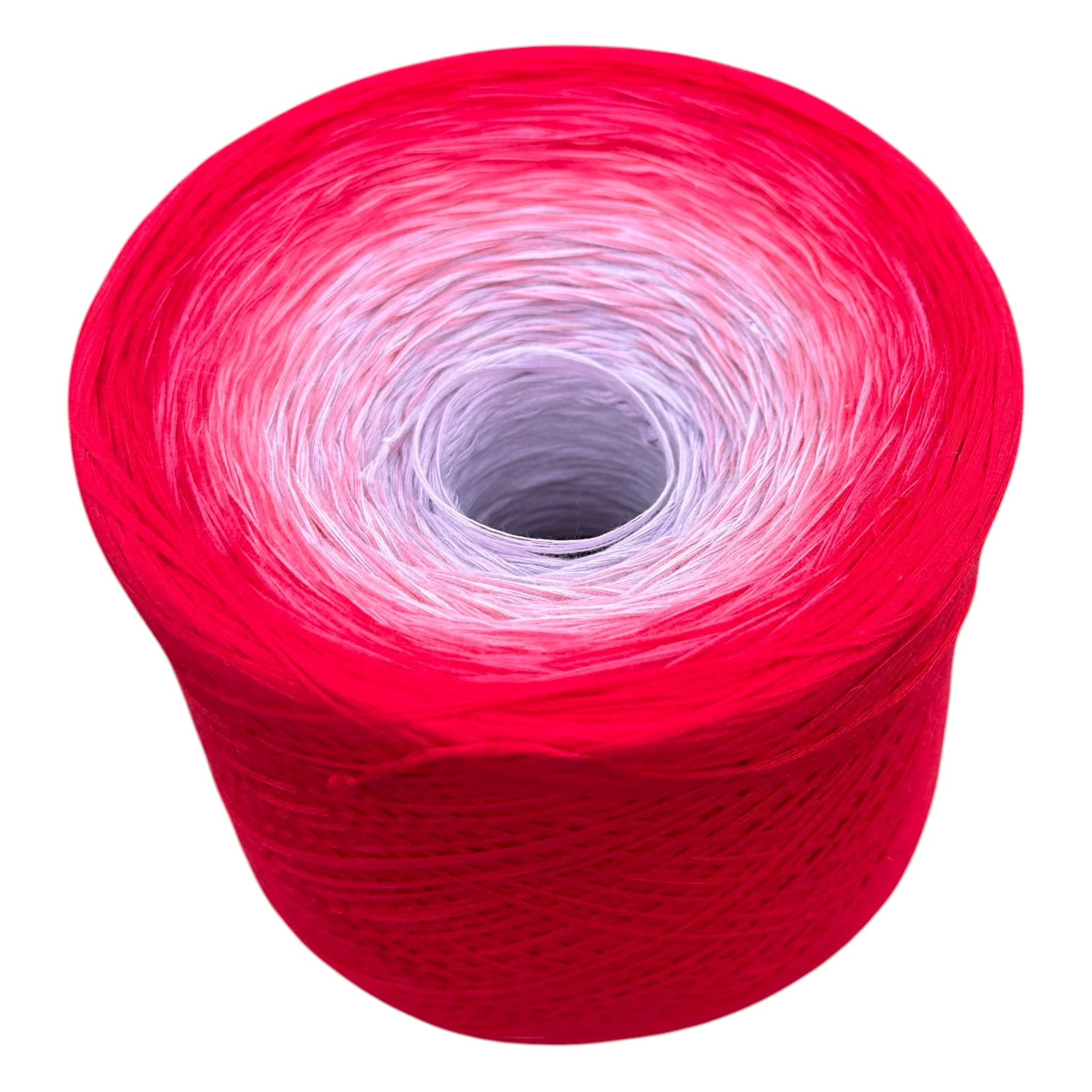 January - Carnation, Gradient Cotton Natural Fiber Yarn - Image 9
