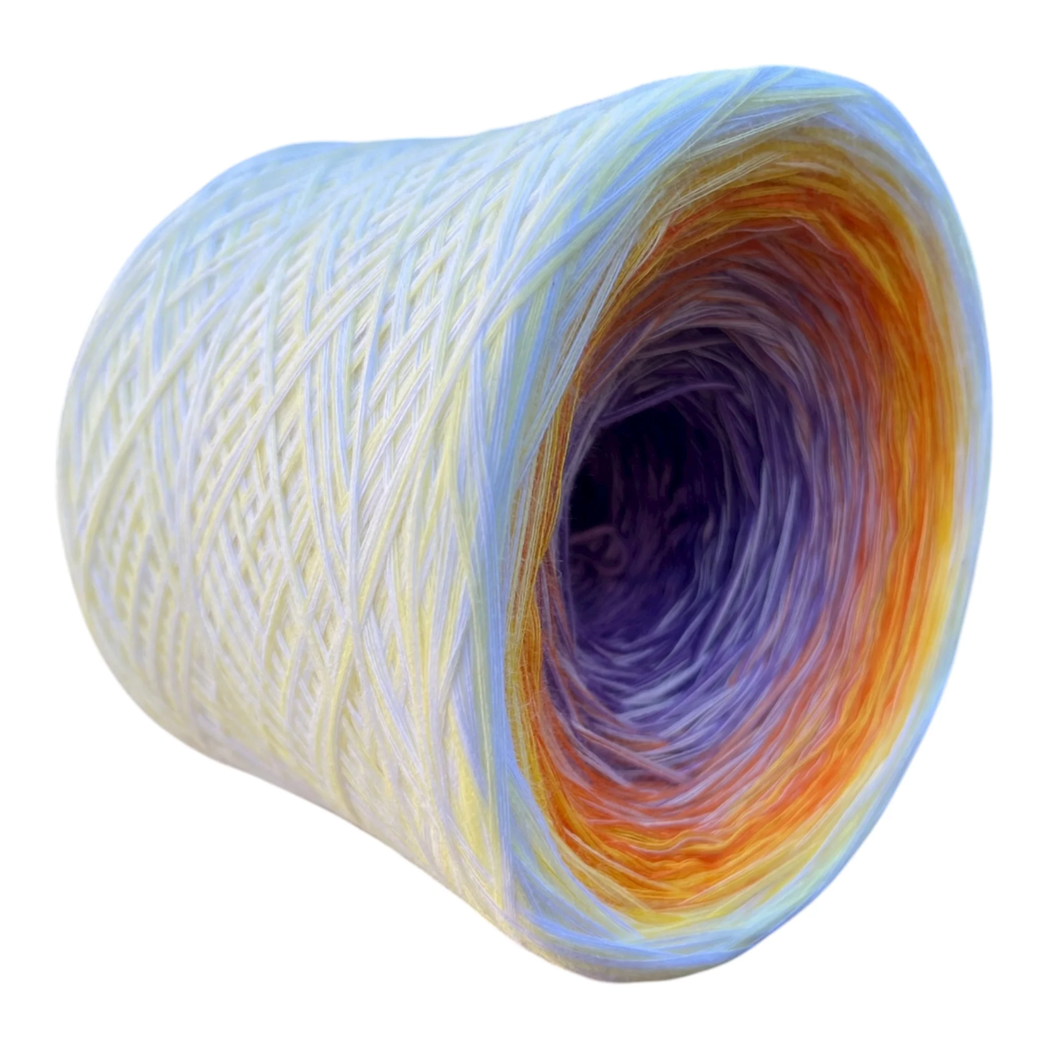 June - Roses, Gradient Cotton Natural Fiber Yarn - Image 7