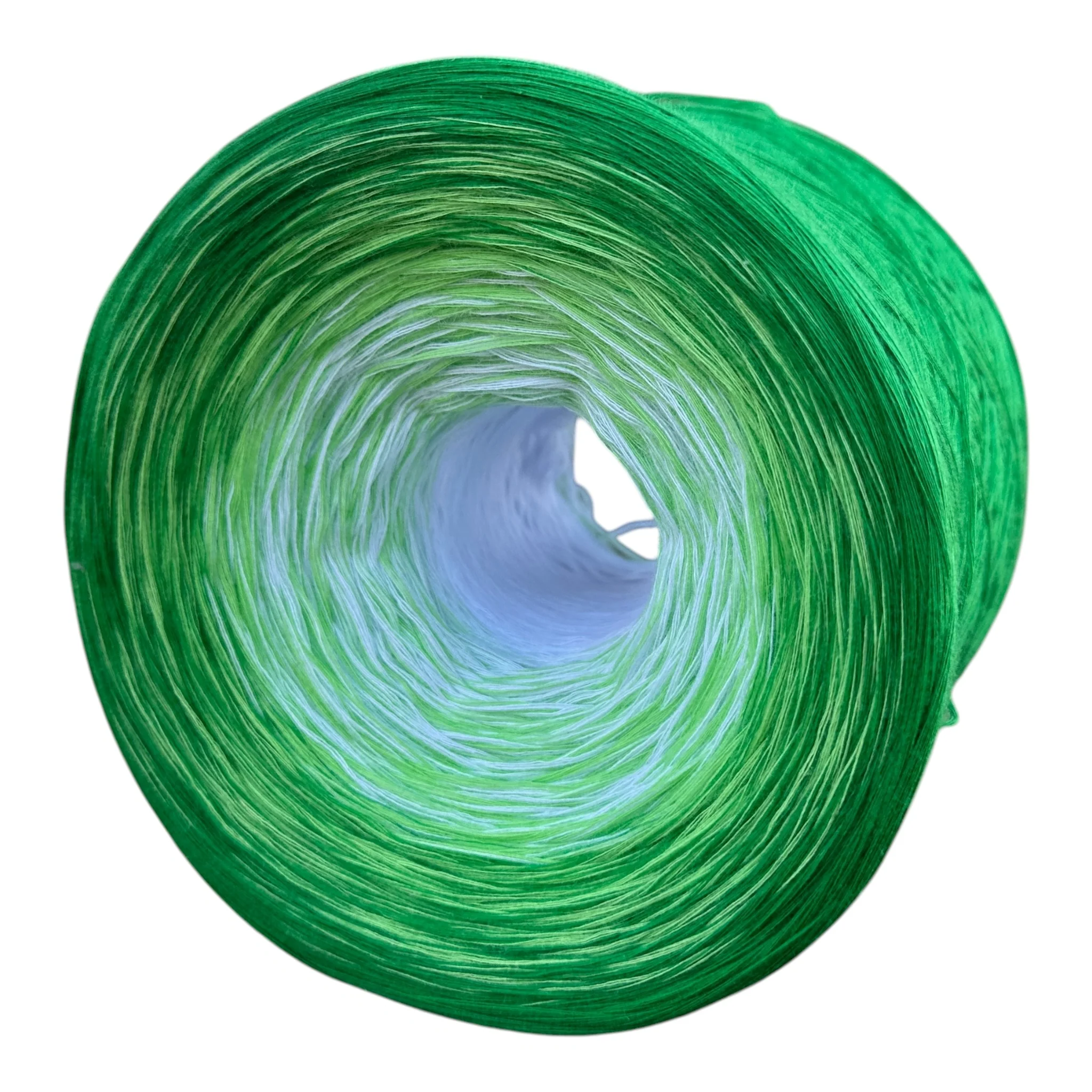 May - Lily of the Valley, Gradient Cotton Natural Fiber Yarn - Image 3