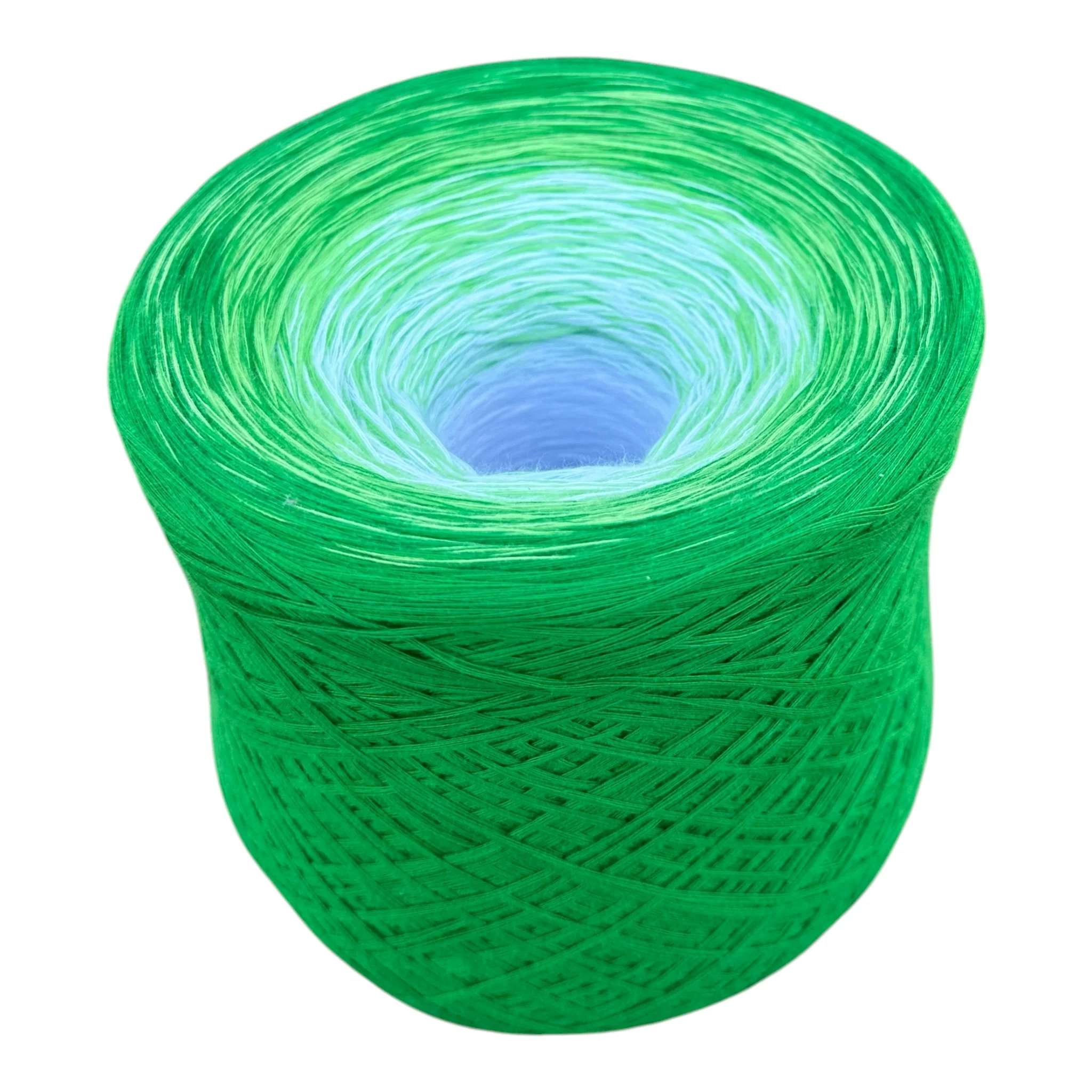 May - Lily of the Valley, Gradient Cotton Natural Fiber Yarn - Image 5
