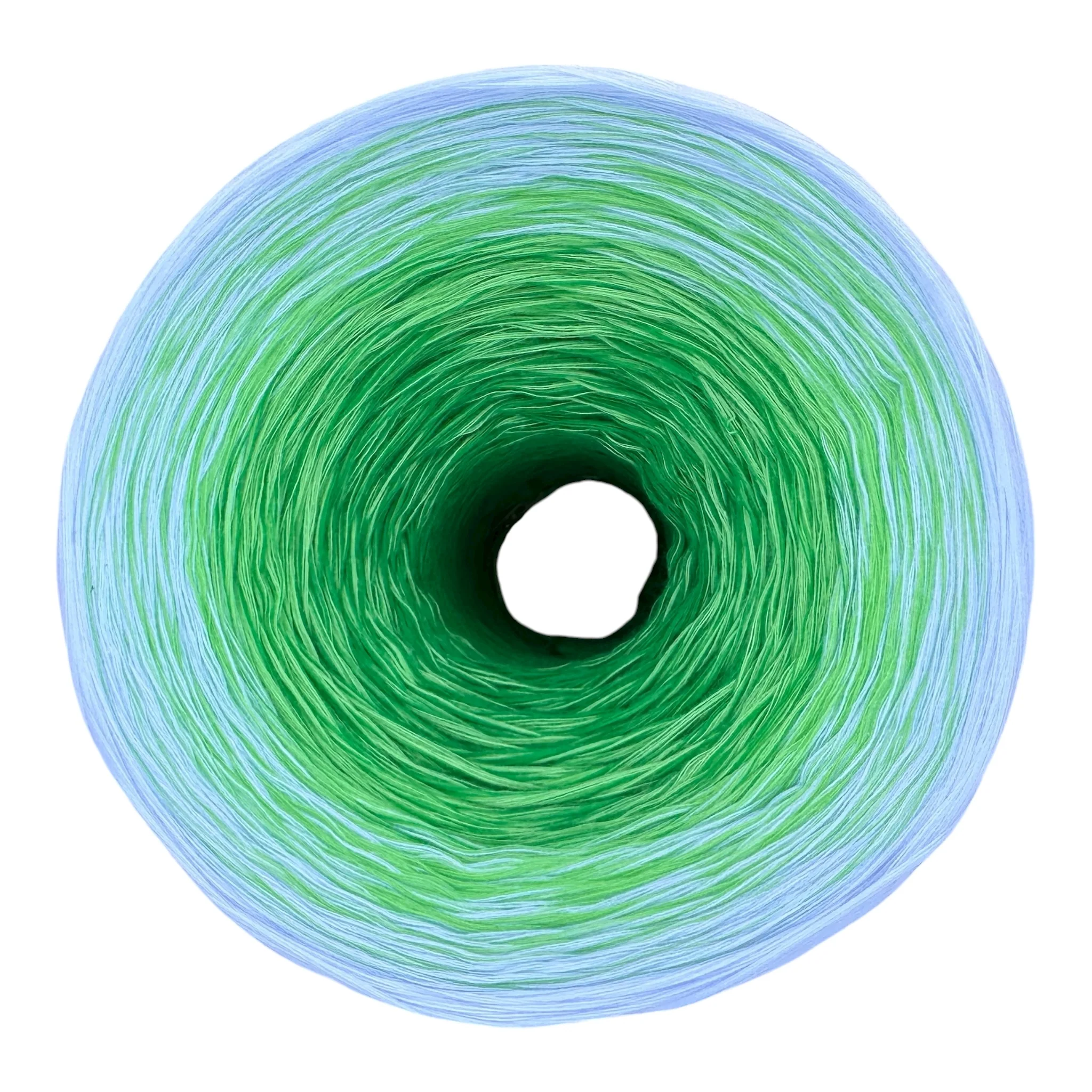 May - Lily of the Valley, Gradient Cotton Natural Fiber Yarn - Image 6
